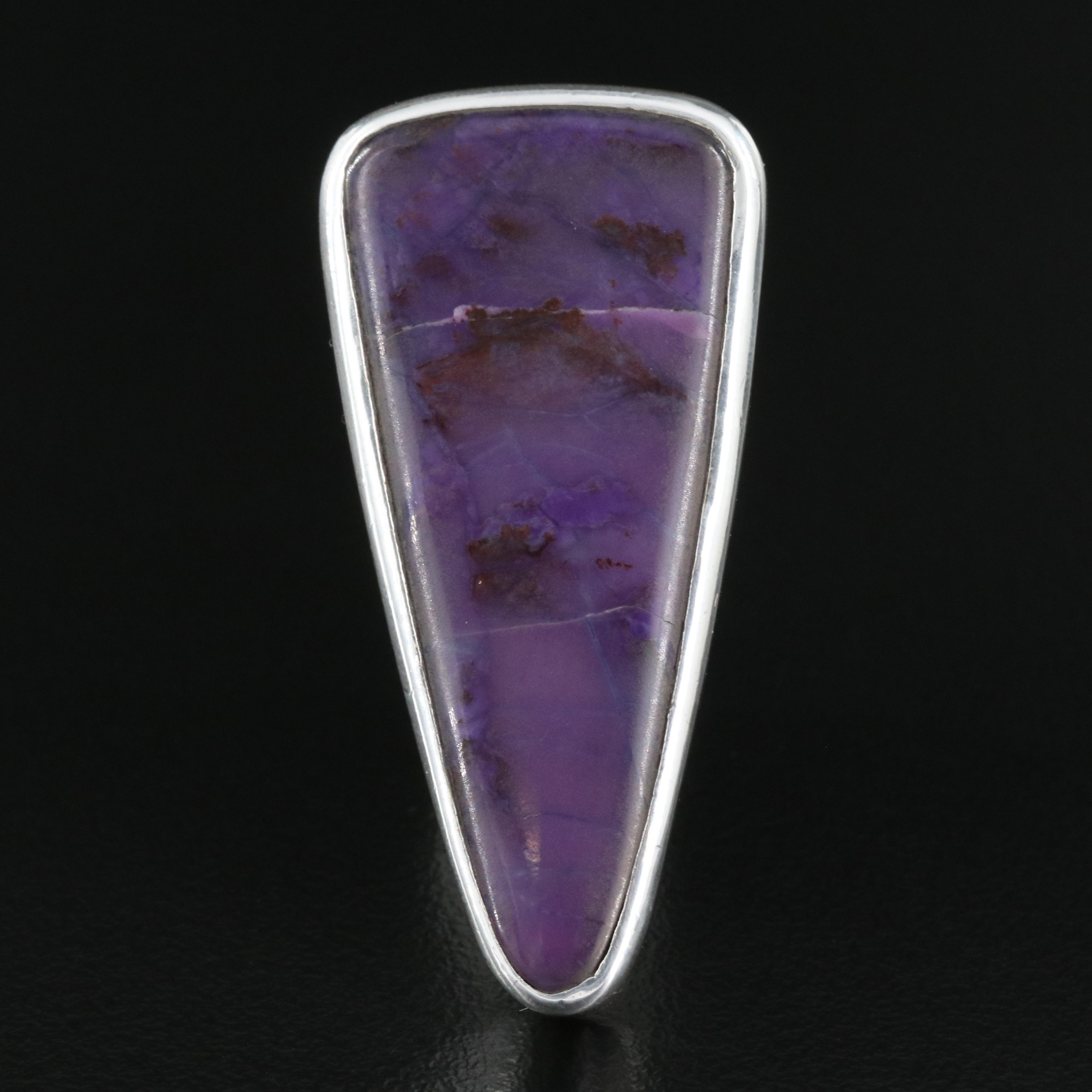 Sterling Sugilite Pendant