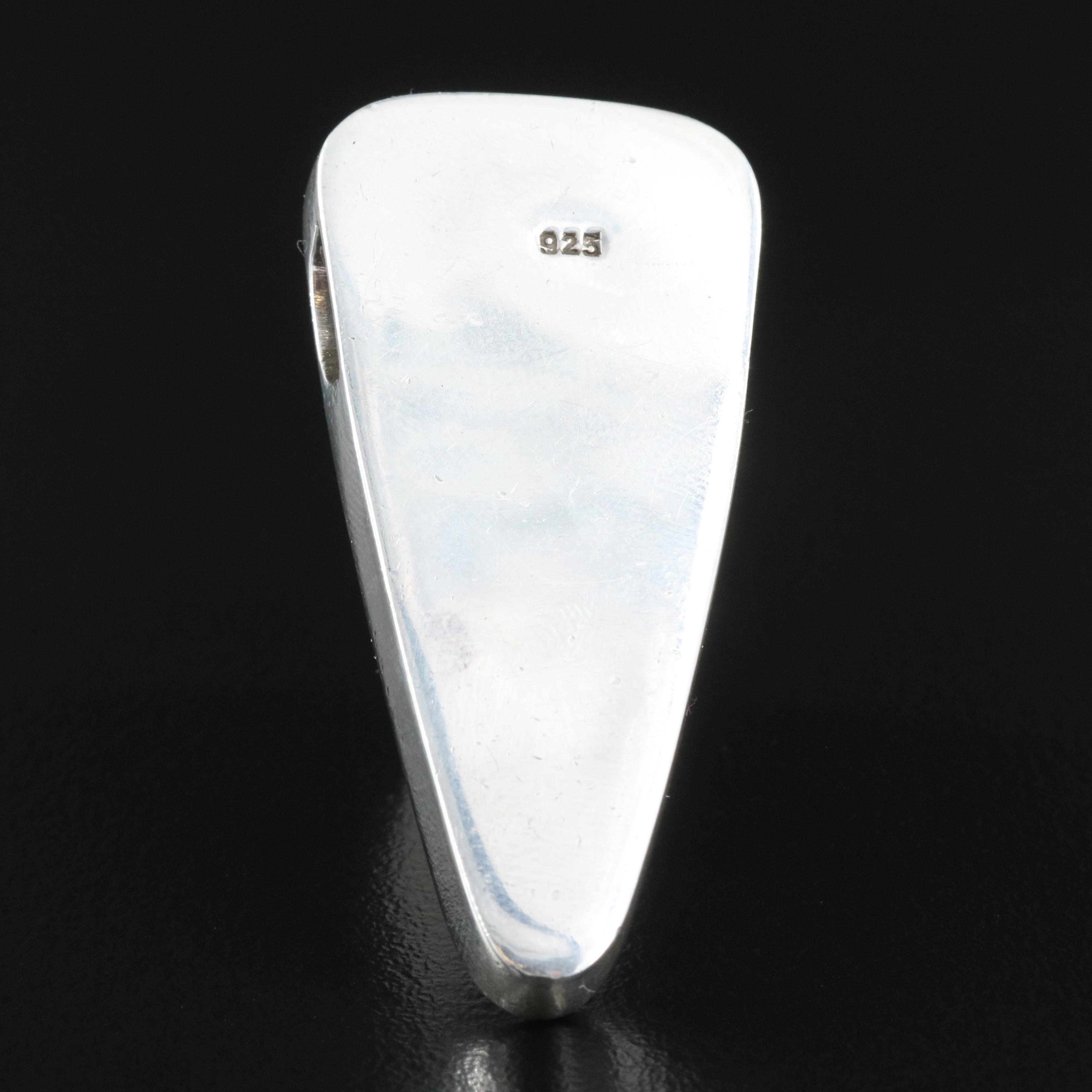 Sterling Sugilite Pendant