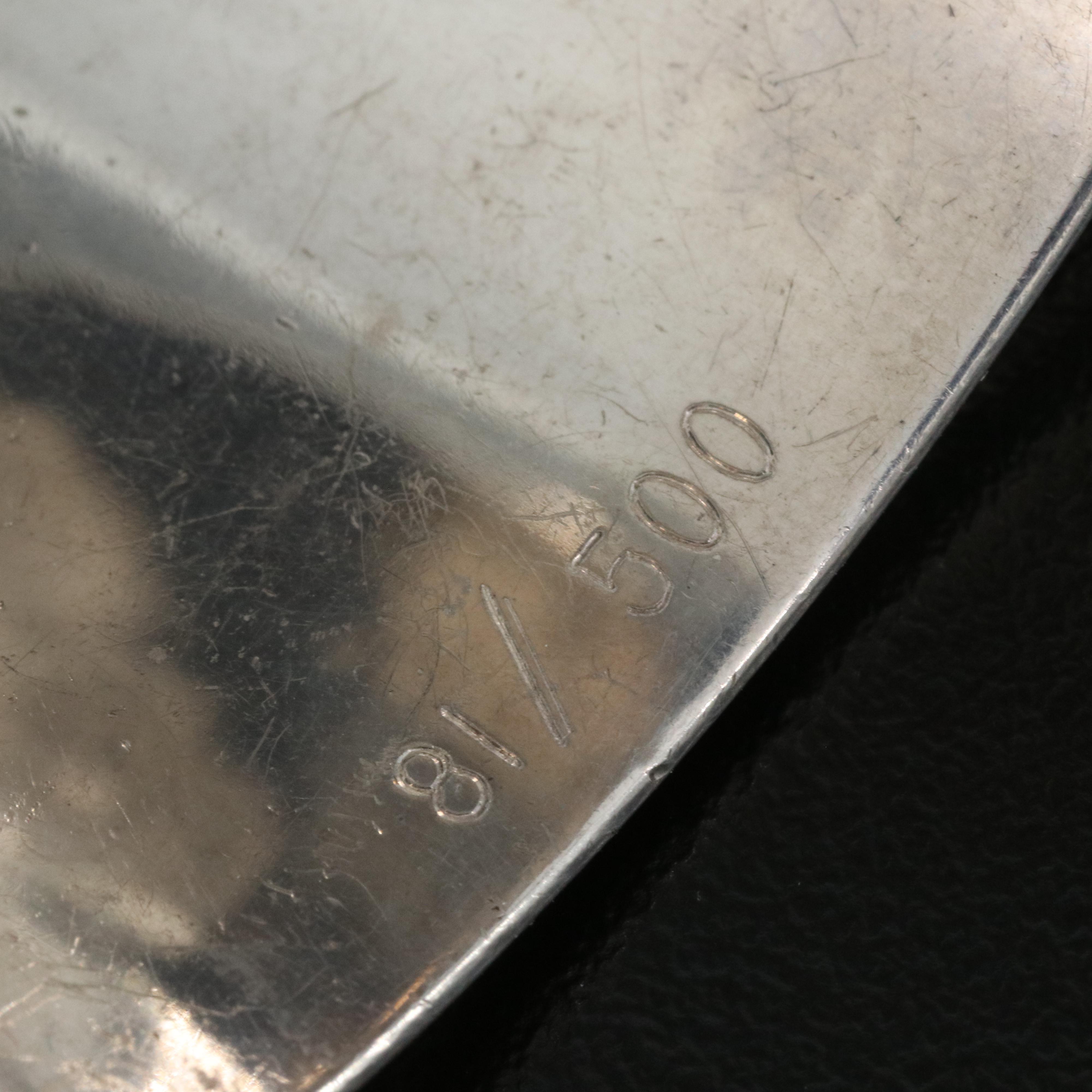 Casa de Oro Sterling Patterned Cuff