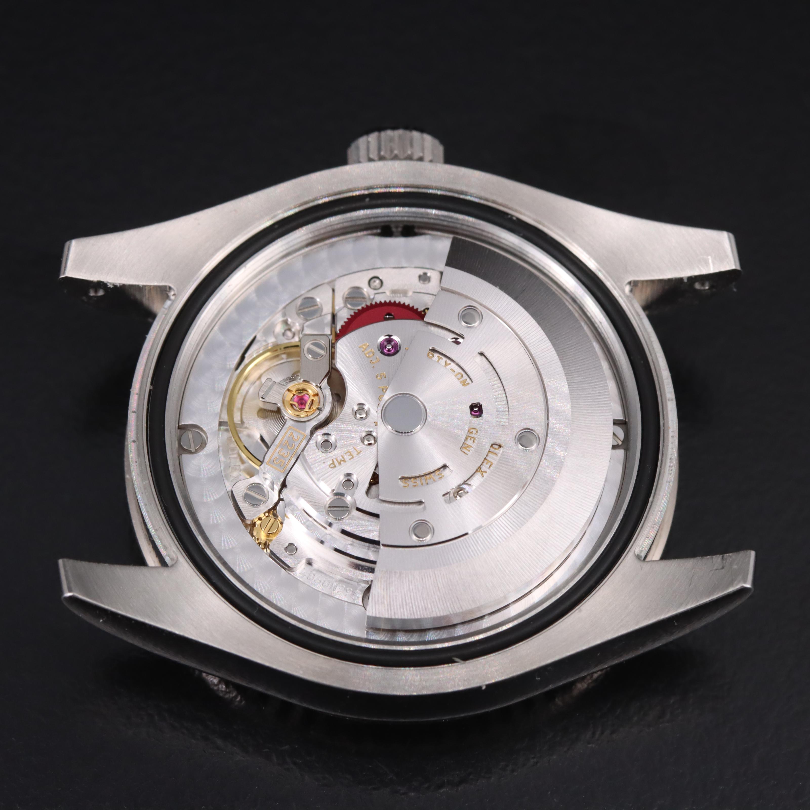 Rolex Oyster Perpetual 18K and Stainless Steel Datejust Diamond Dial Watch