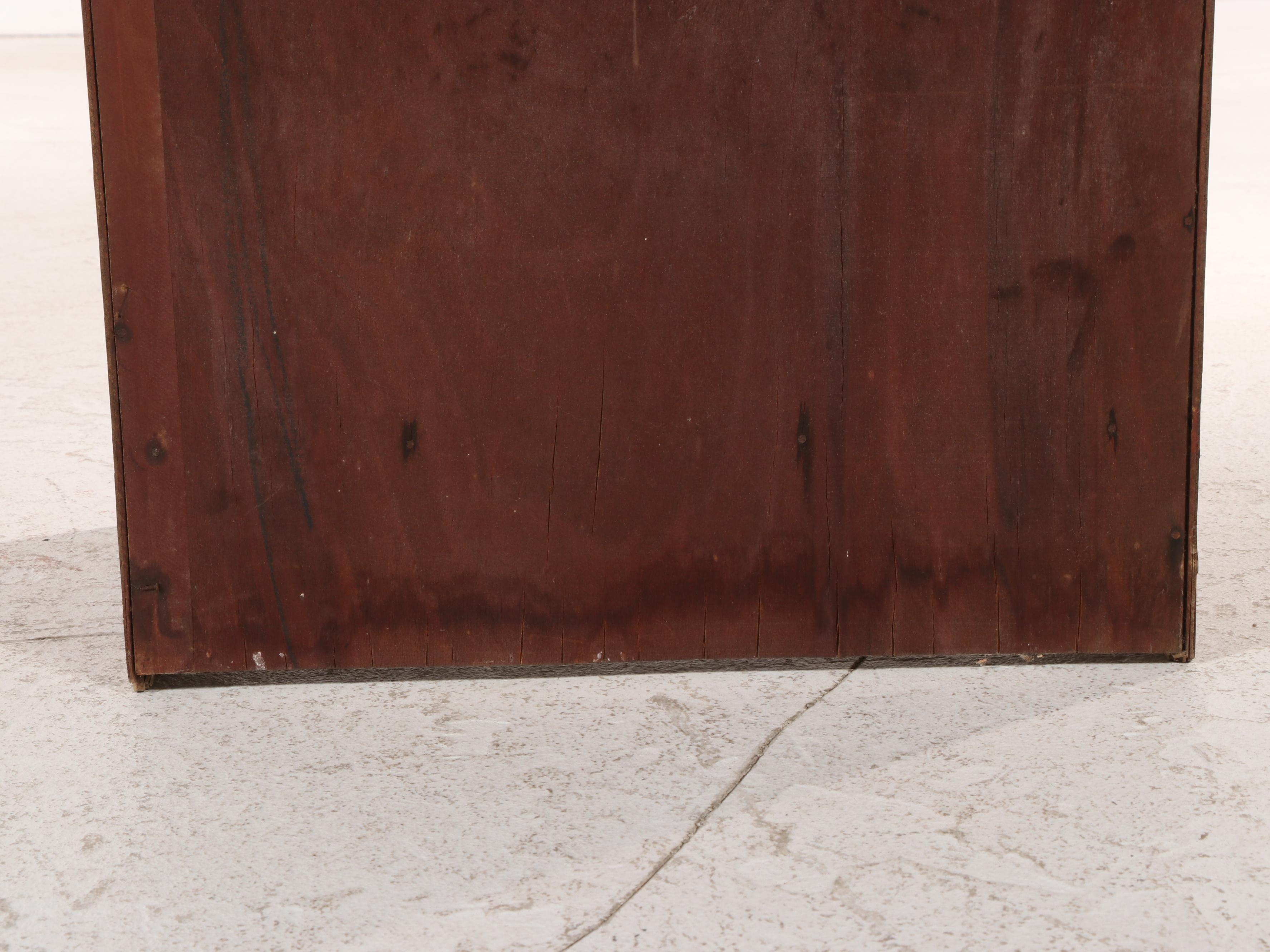 George III Style Mahogany-Stained Five-Tier Graduated Bookcase