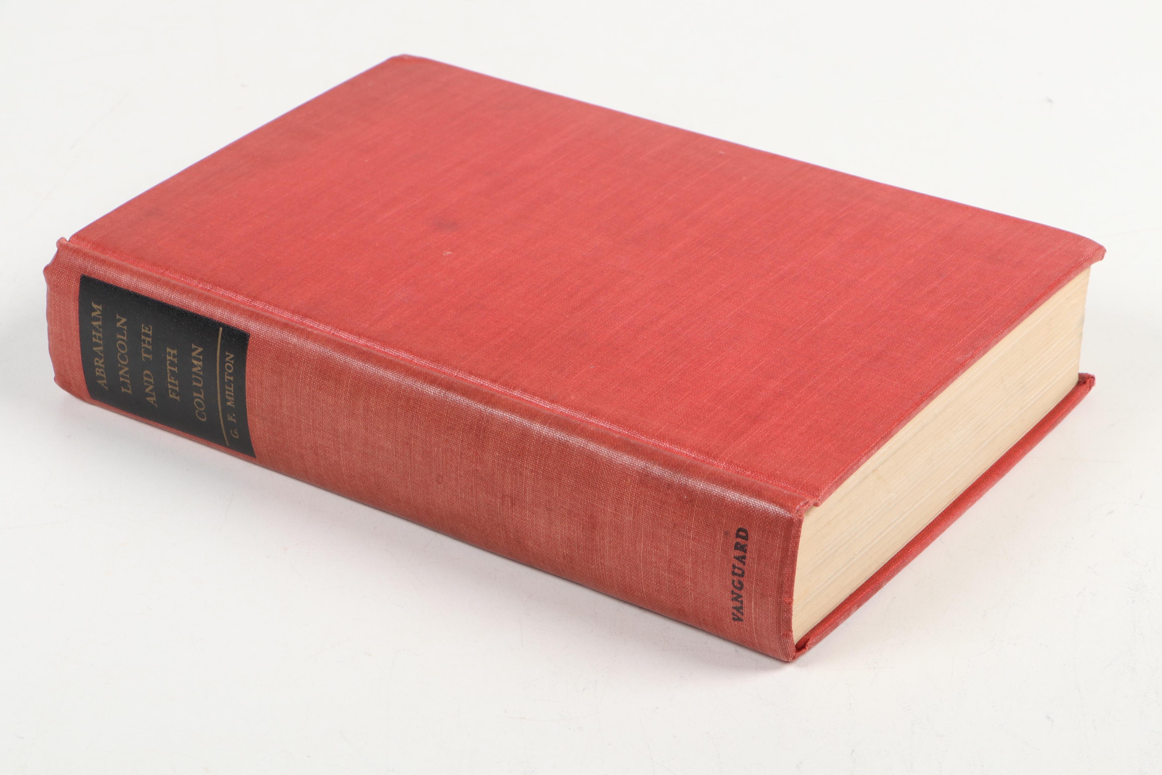 First Edition "The Bonfire" by Marc Wortman and More Civil War History Books