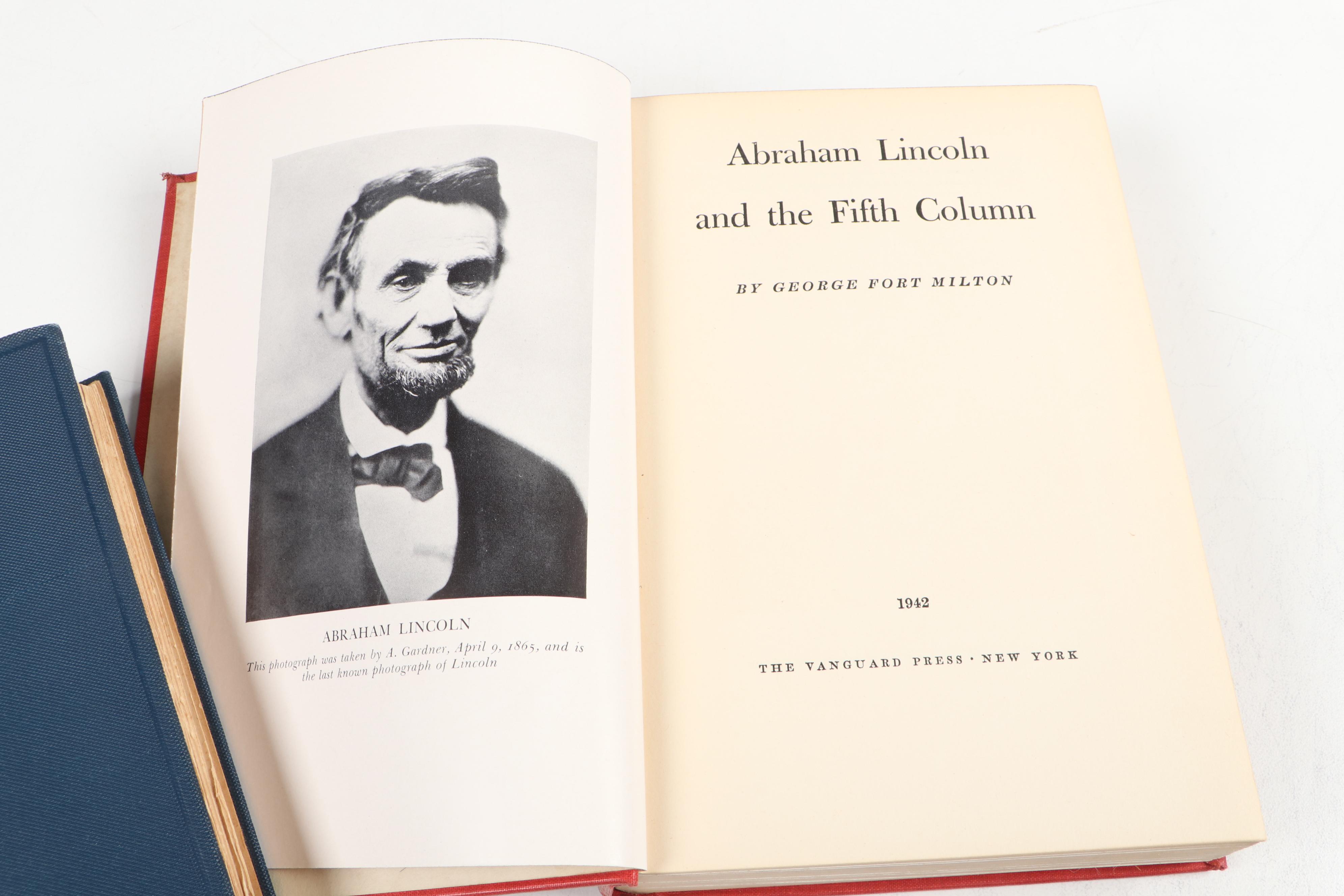 First Edition "The Bonfire" by Marc Wortman and More Civil War History Books