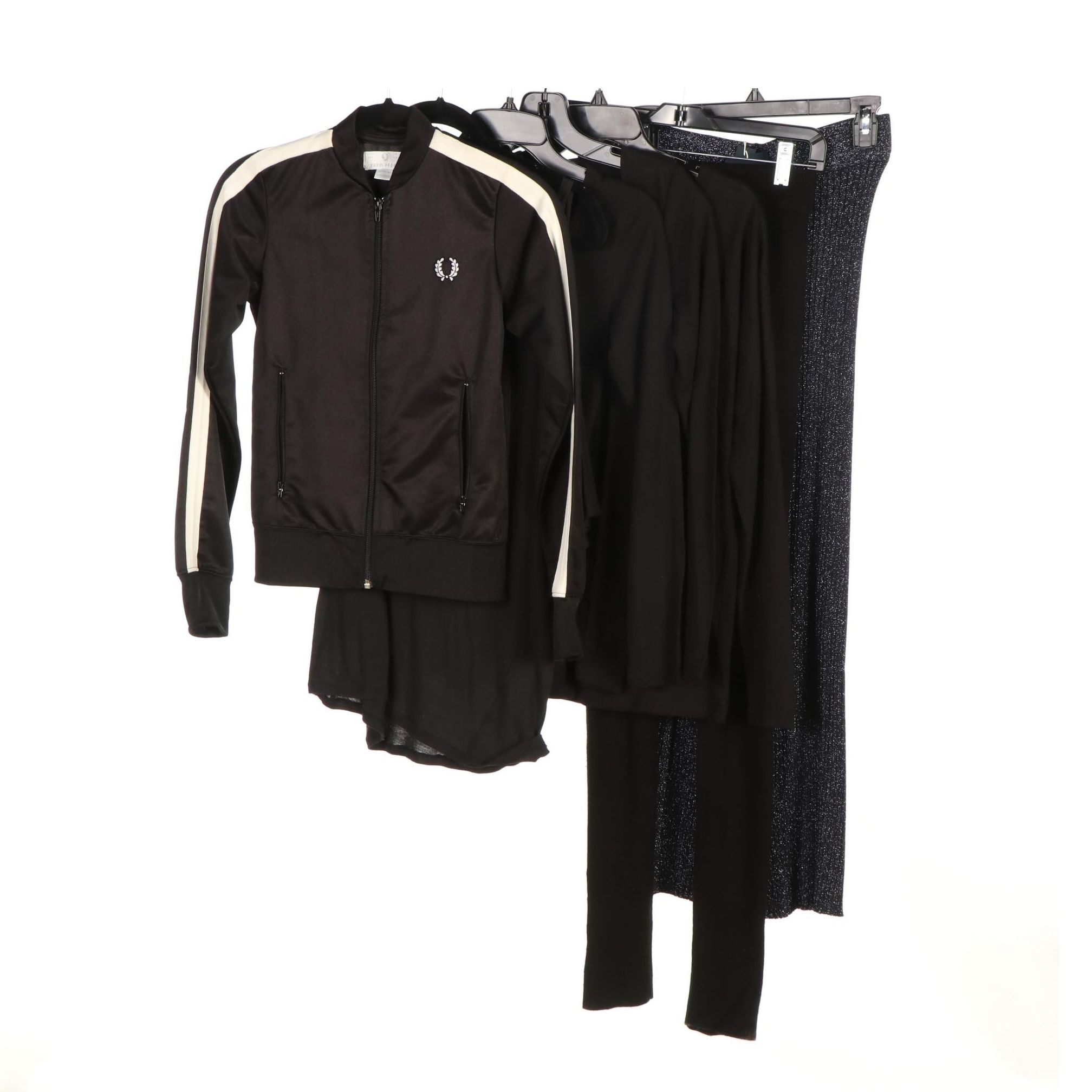 Zara Pants, Fred Perry Zip Up Jacket, and More Clothing