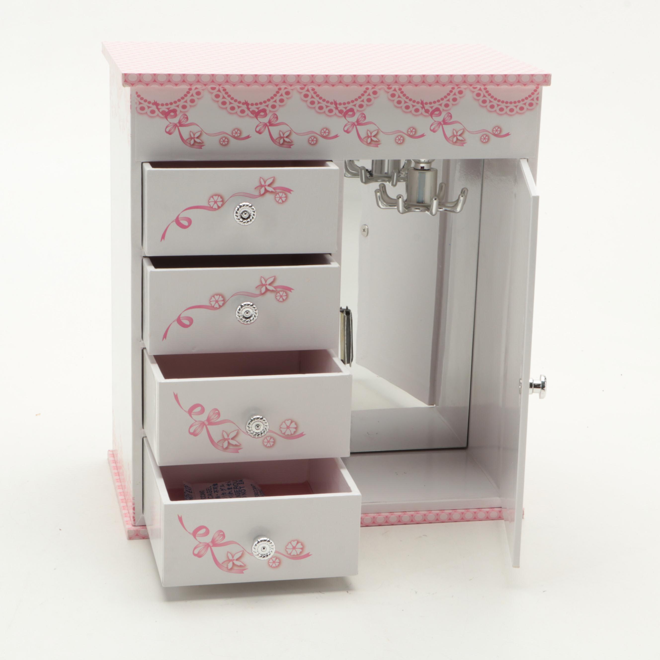 Mele & Co.and Other Musical Jewelry Boxes with Sheriden Keepsake Box