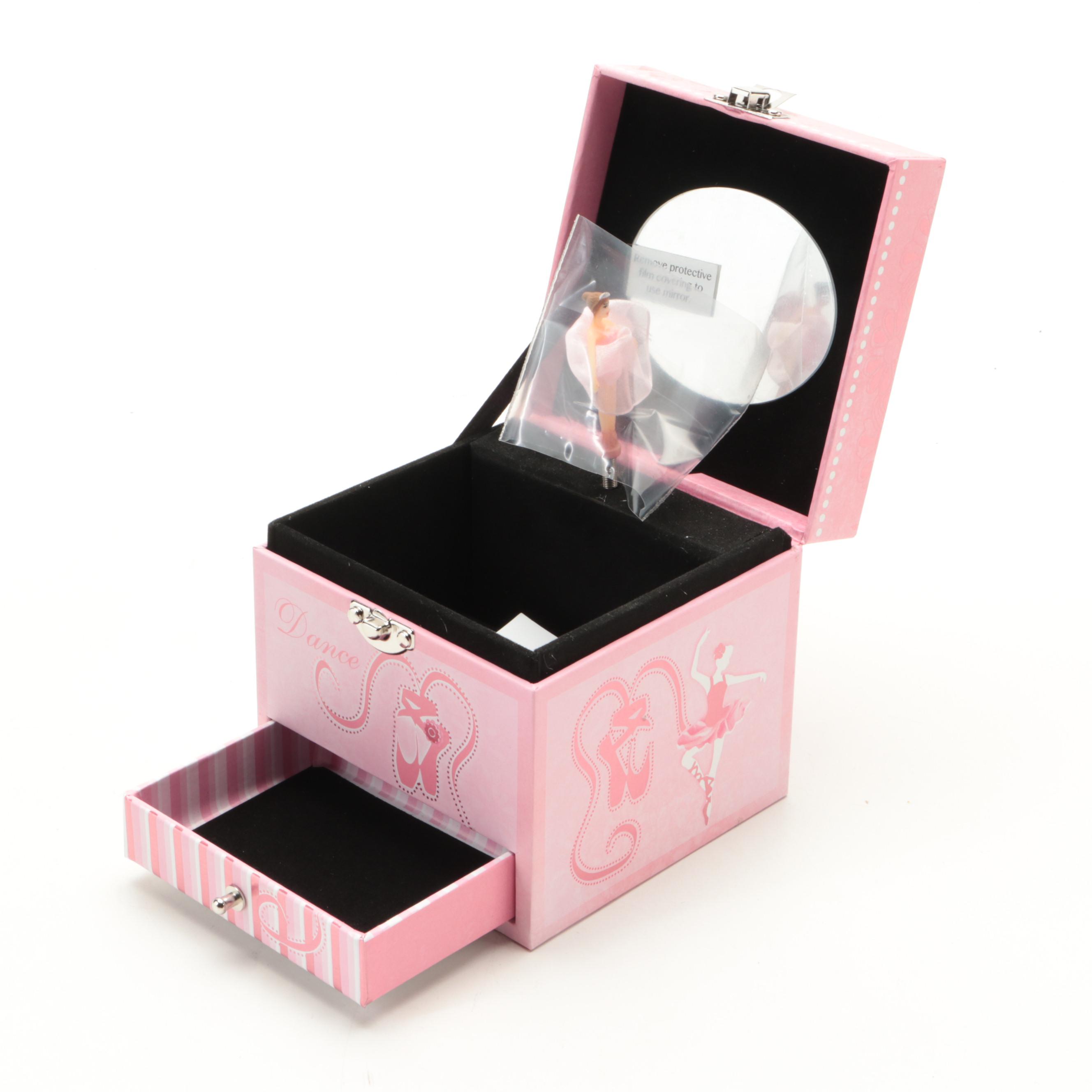 Mele & Co.and Other Musical Jewelry Boxes with Sheriden Keepsake Box