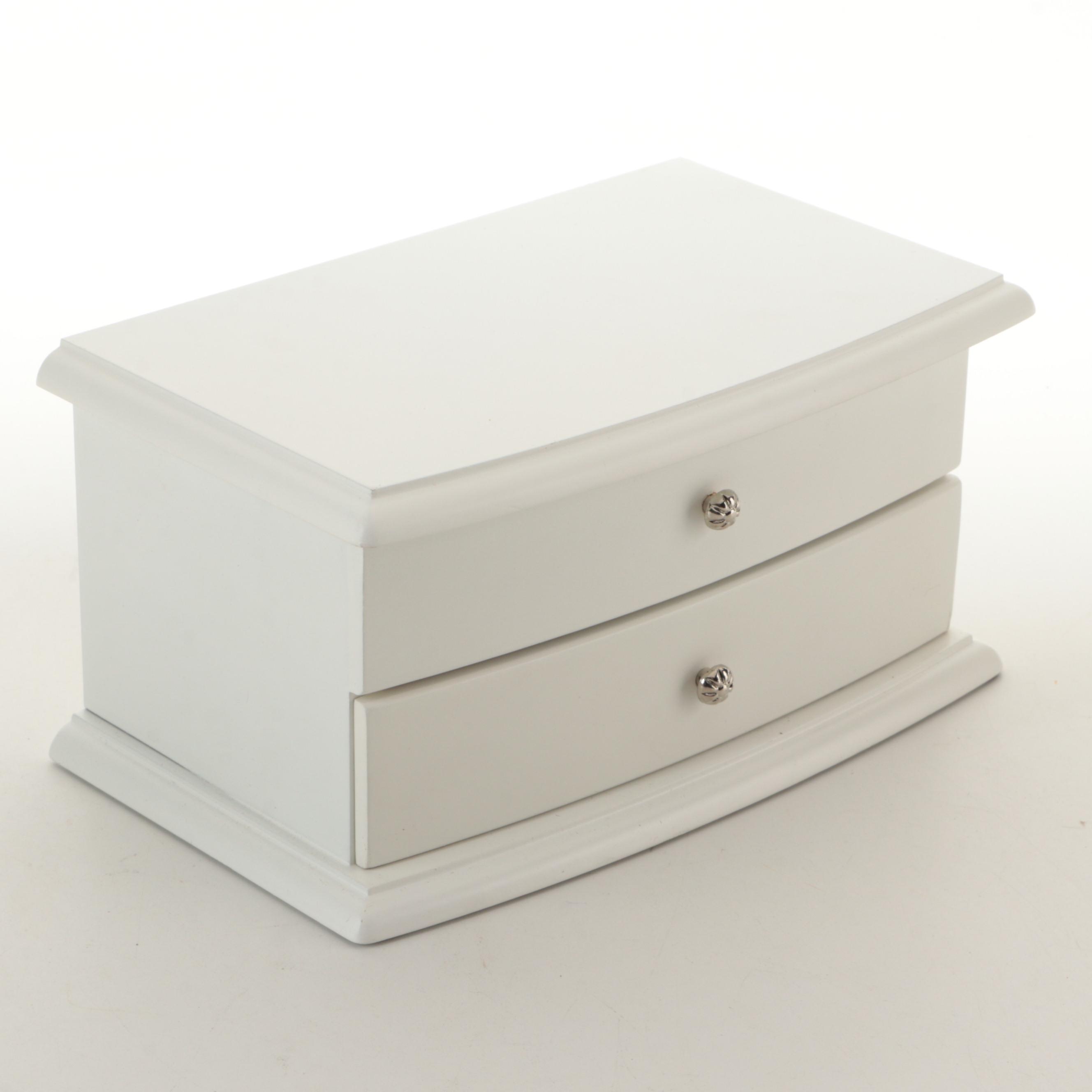 Mele & Co.and Other Musical Jewelry Boxes with Sheriden Keepsake Box