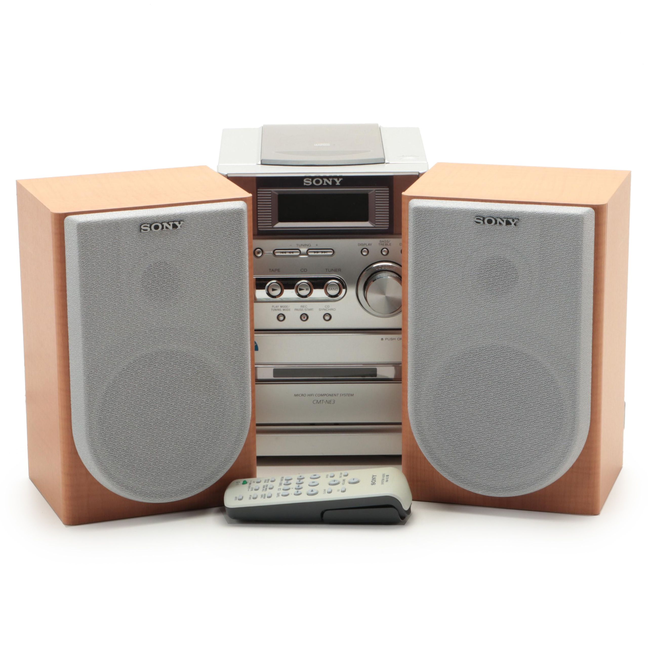 Sony Model HCD-NE3 Micro Hi-Fi Component System and Speakers