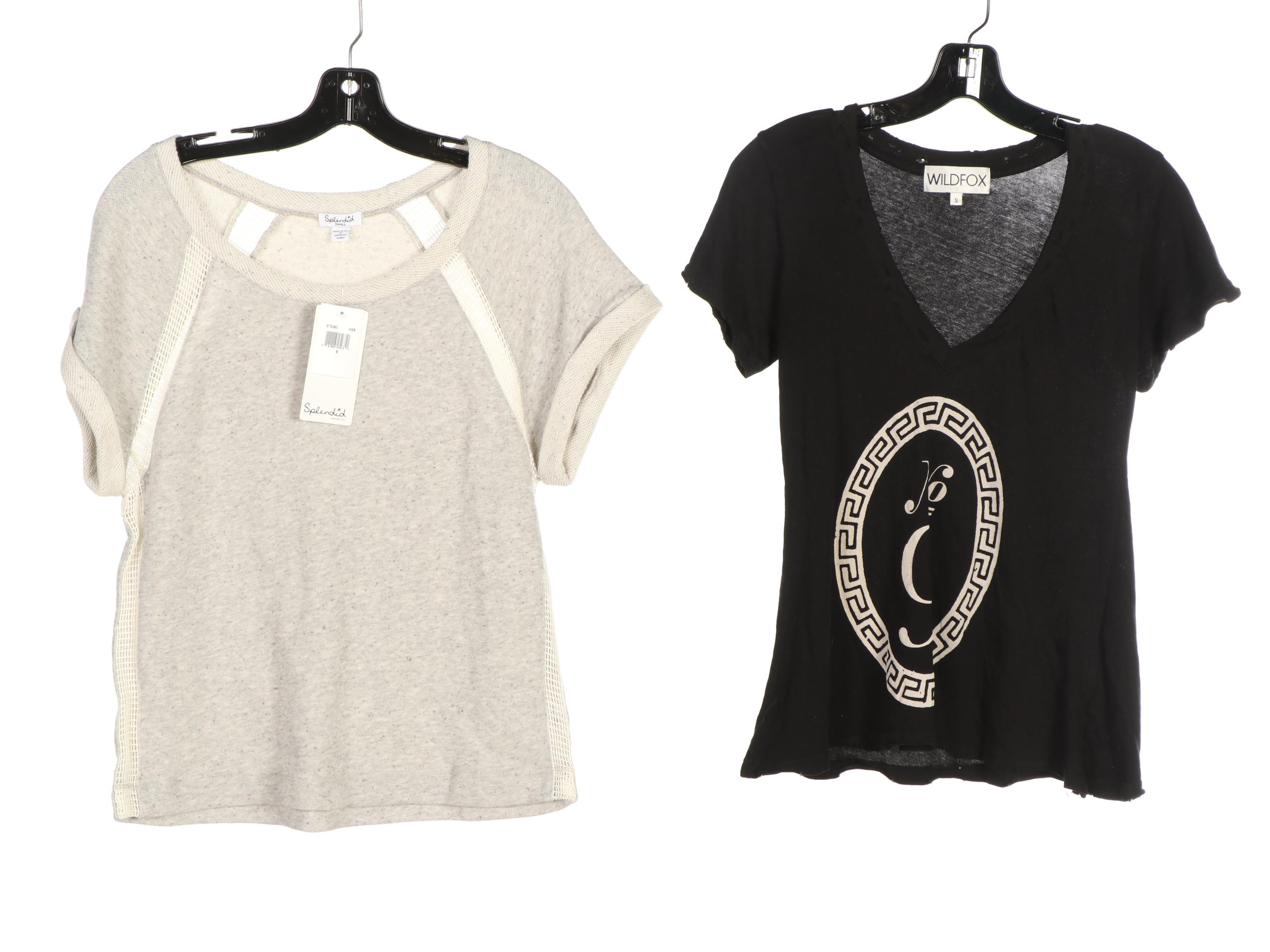 Wildfox T-Shirt and Other Assorted Women's Clothing