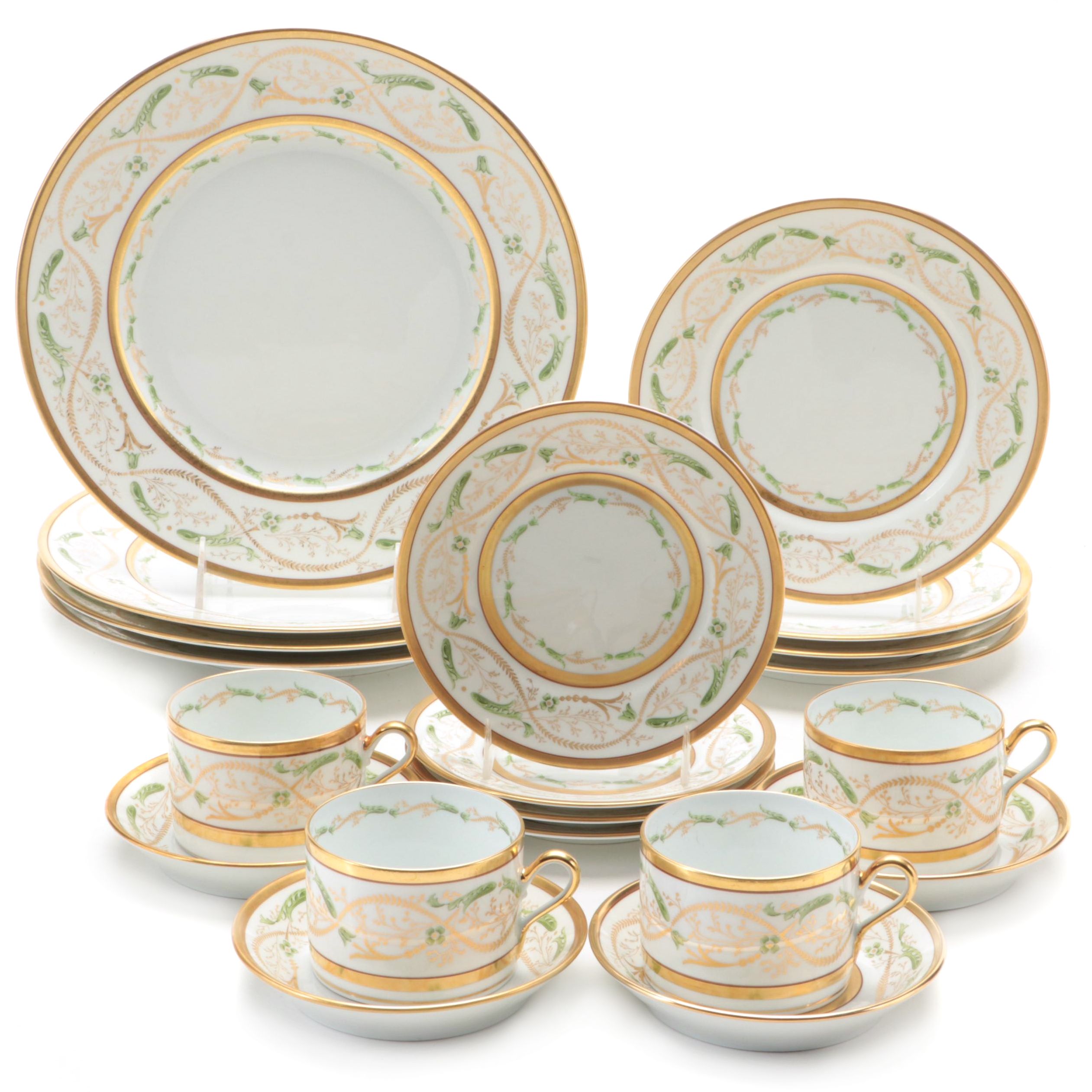 Richard Ginori "La Scala" Porcelain Dinnerware, Late 20th Century