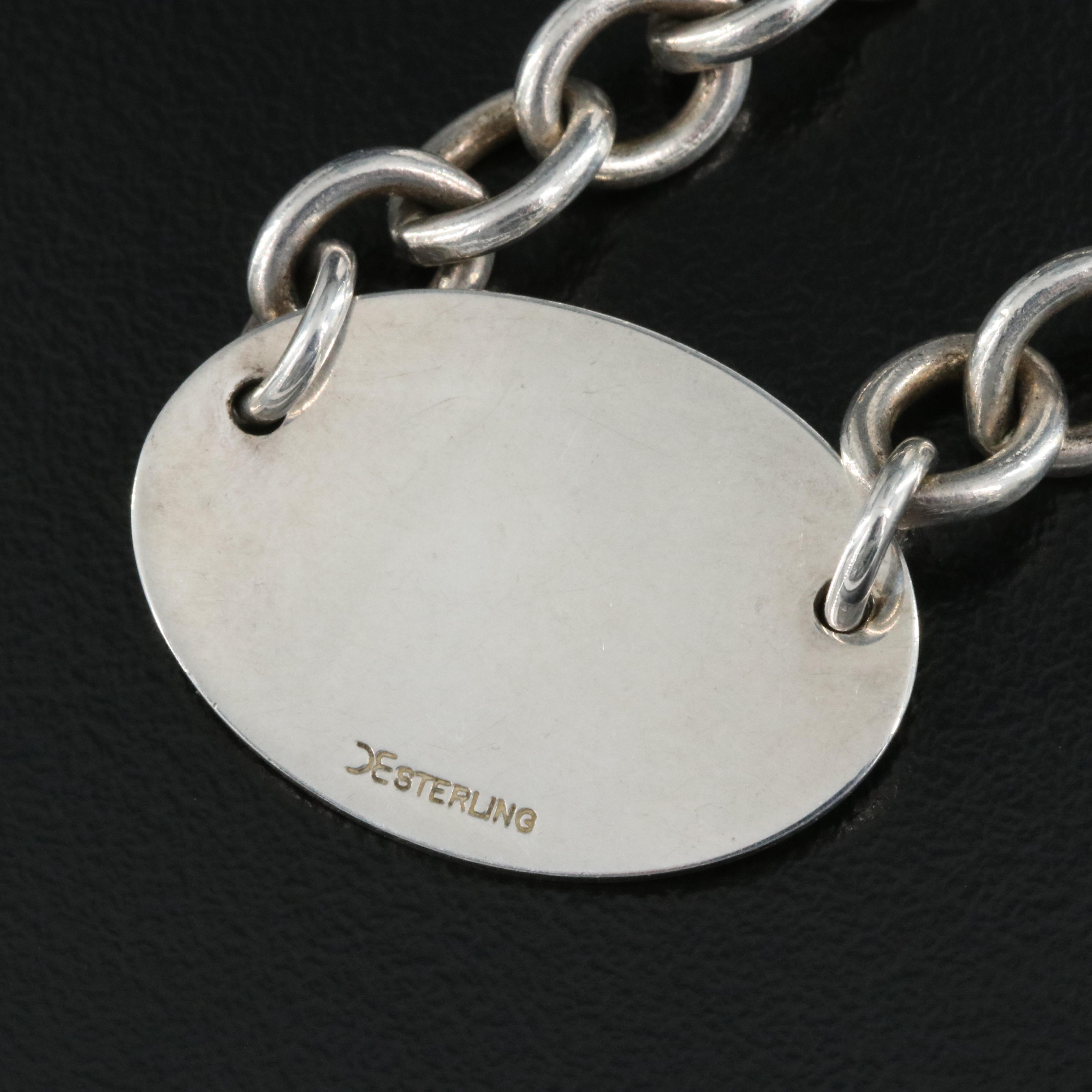 Sterling Monogram Necklace