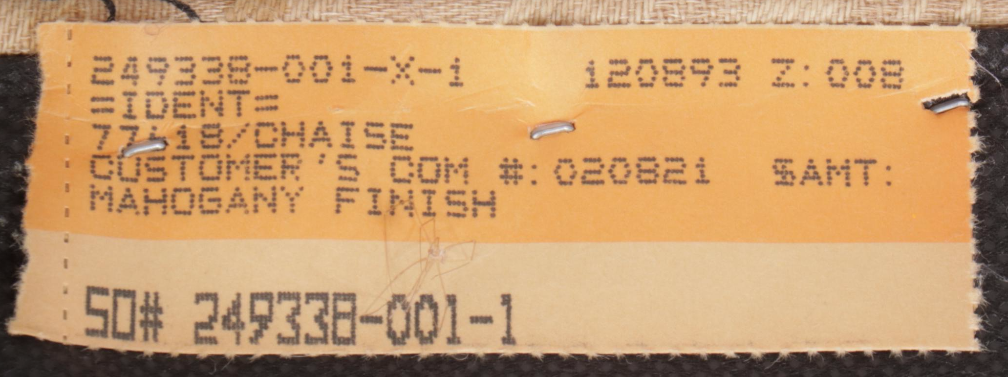 Sam Moore Furniture Floral-Upholstered and Buttoned-Down Left-Arm-Facing Chaise