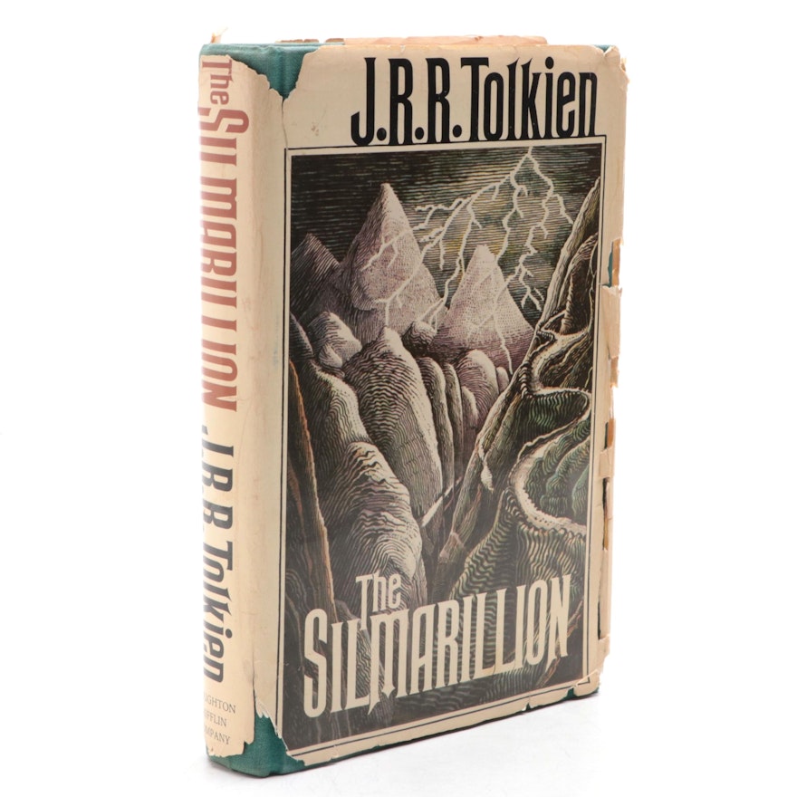 First American Edition "The Silmarillion" by J. R. R. Tolkien, 1977