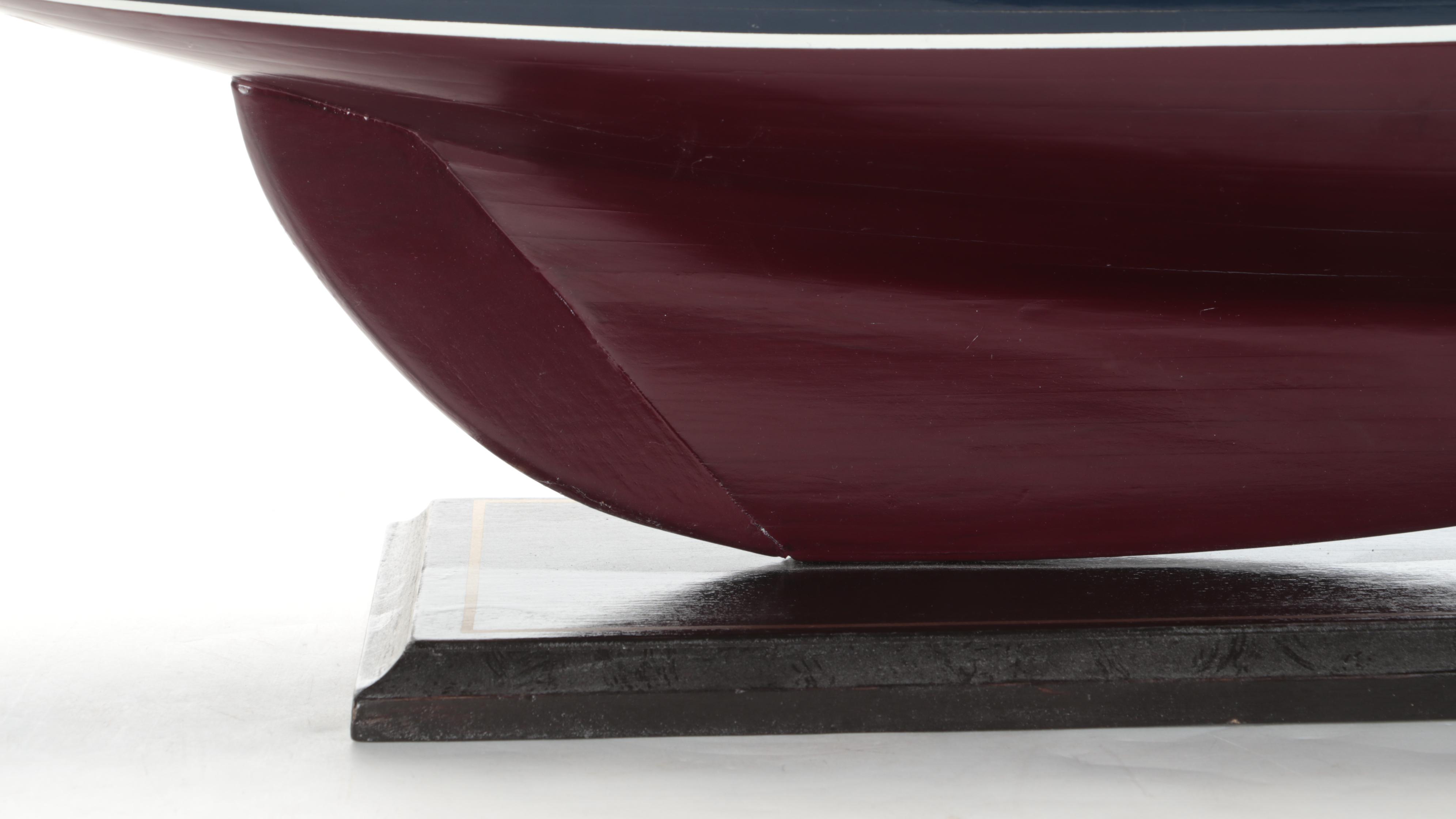 Oversized Wooden Ranger Model Sailboat