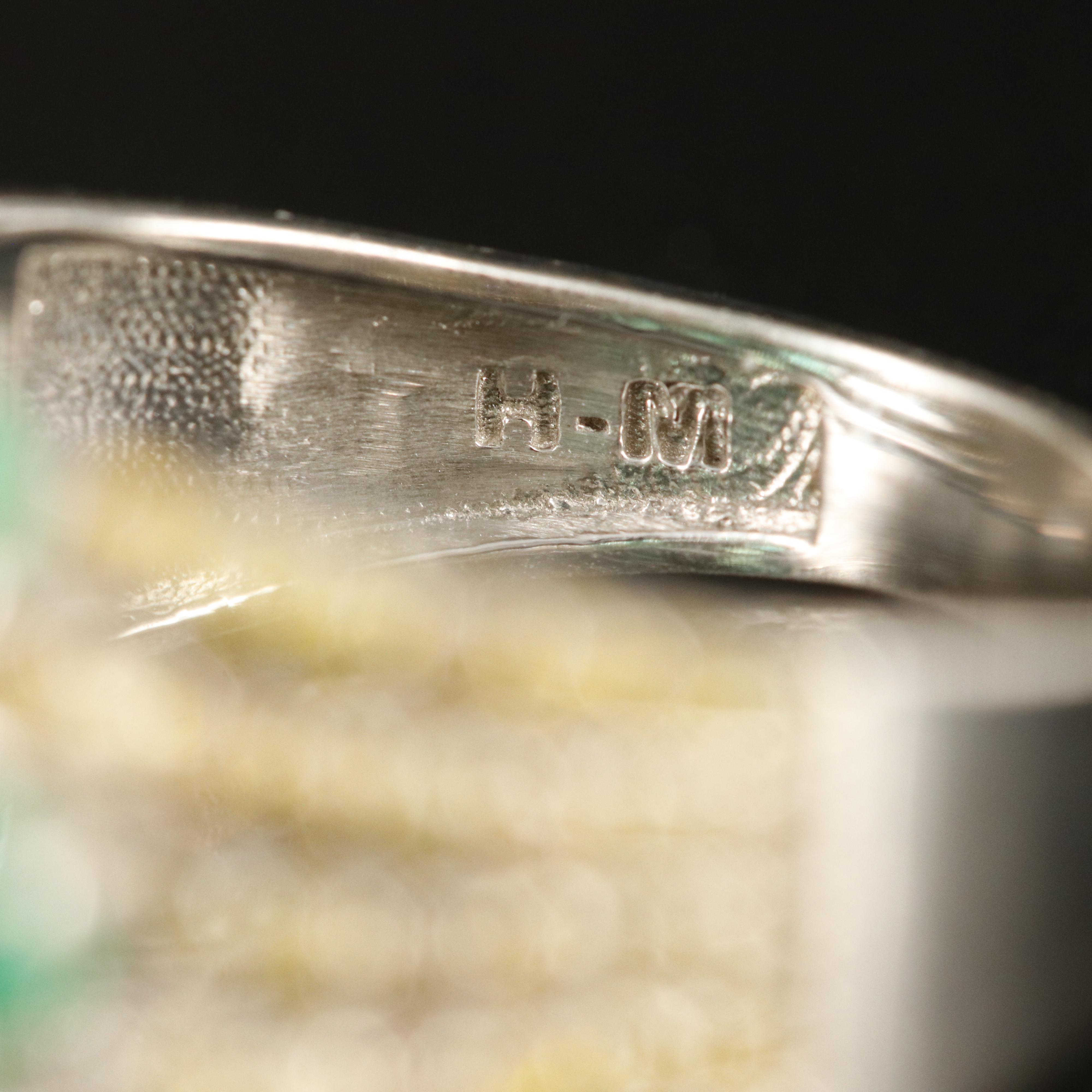 14K Emerald and Diamond Ring