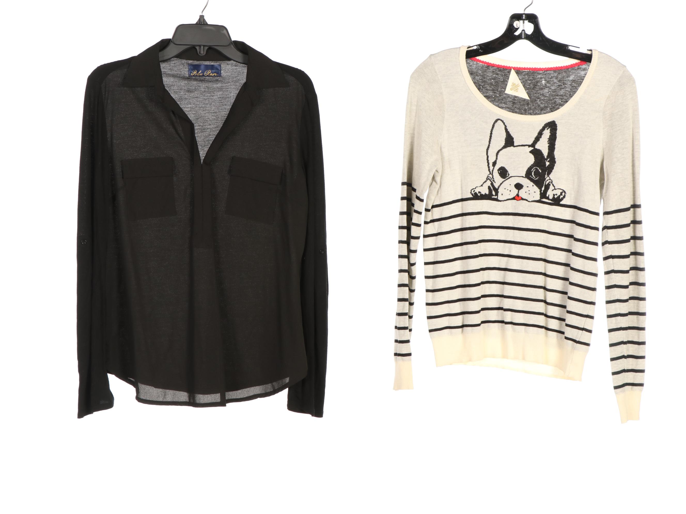 Assorted Women's Clothing Including Dresses, Tops, Blouses and More