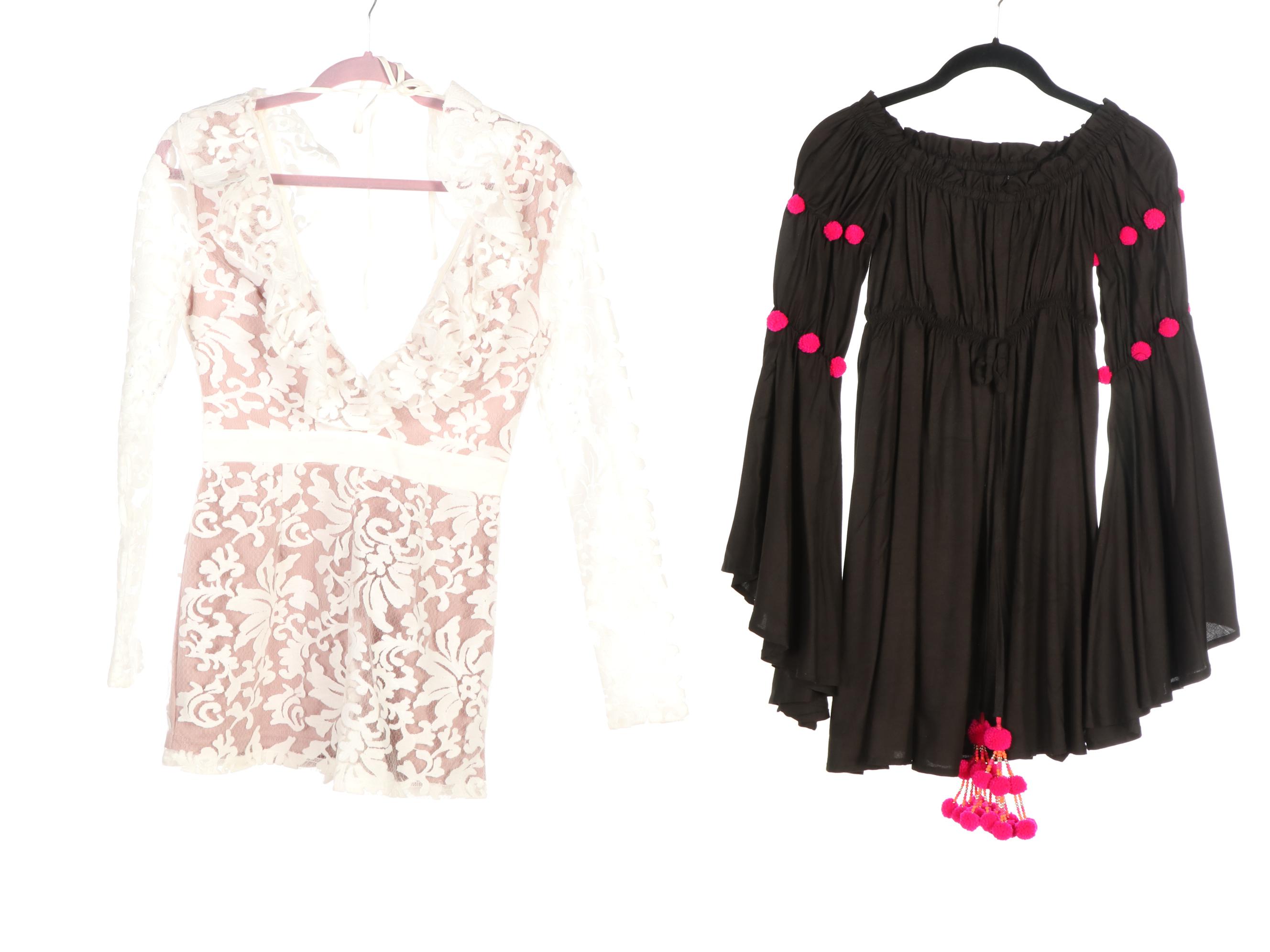 Assorted Women's Clothing Including Dresses, Tops, Blouses and More