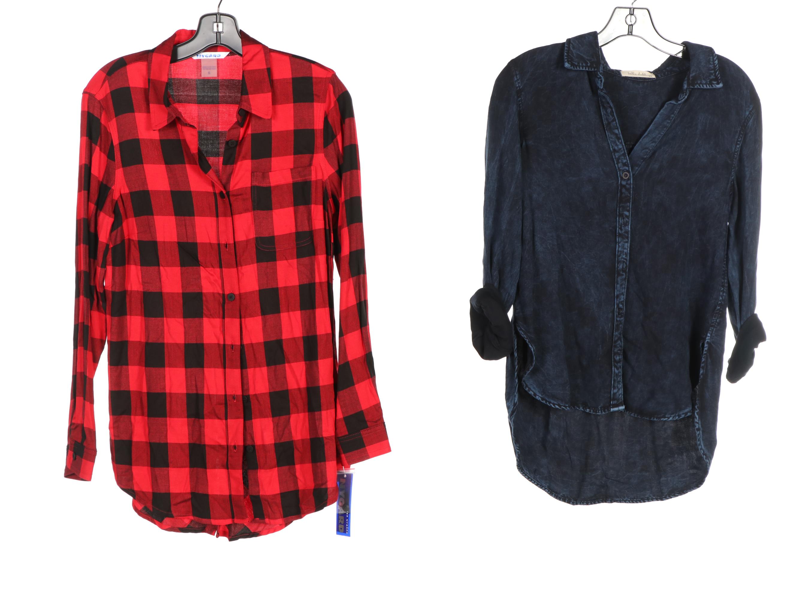 Assorted Women's Clothing Including Dresses, Tops, Blouses and More