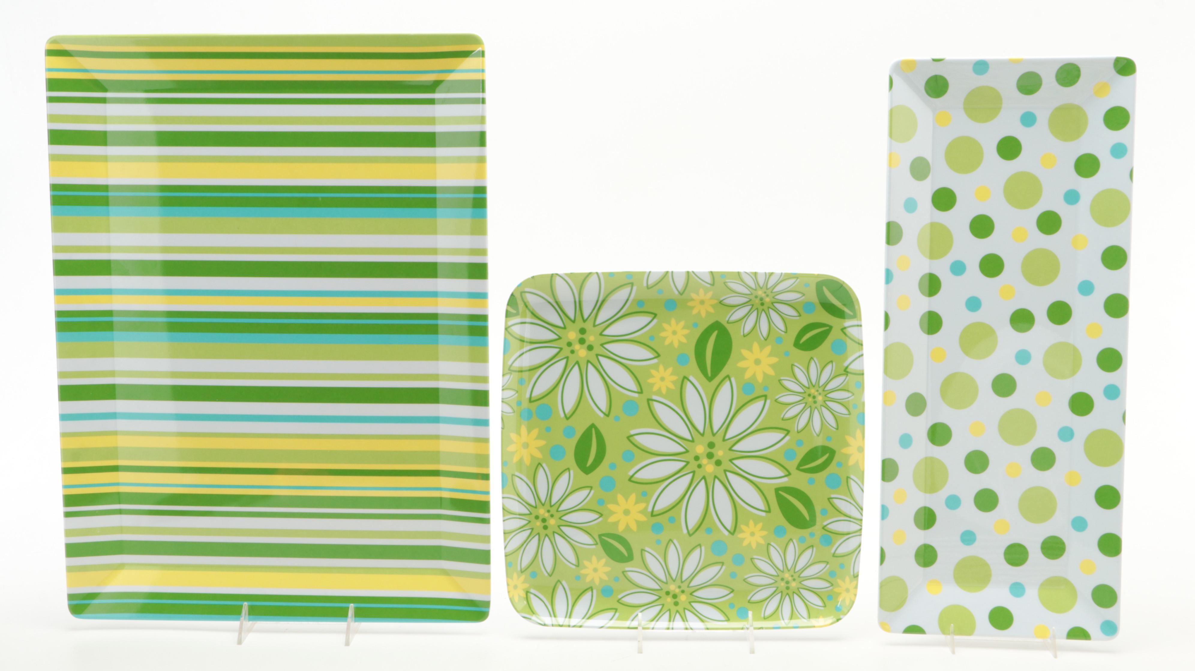 Target Home Chartreuse Melamine Summer Dinnerware and Serveware