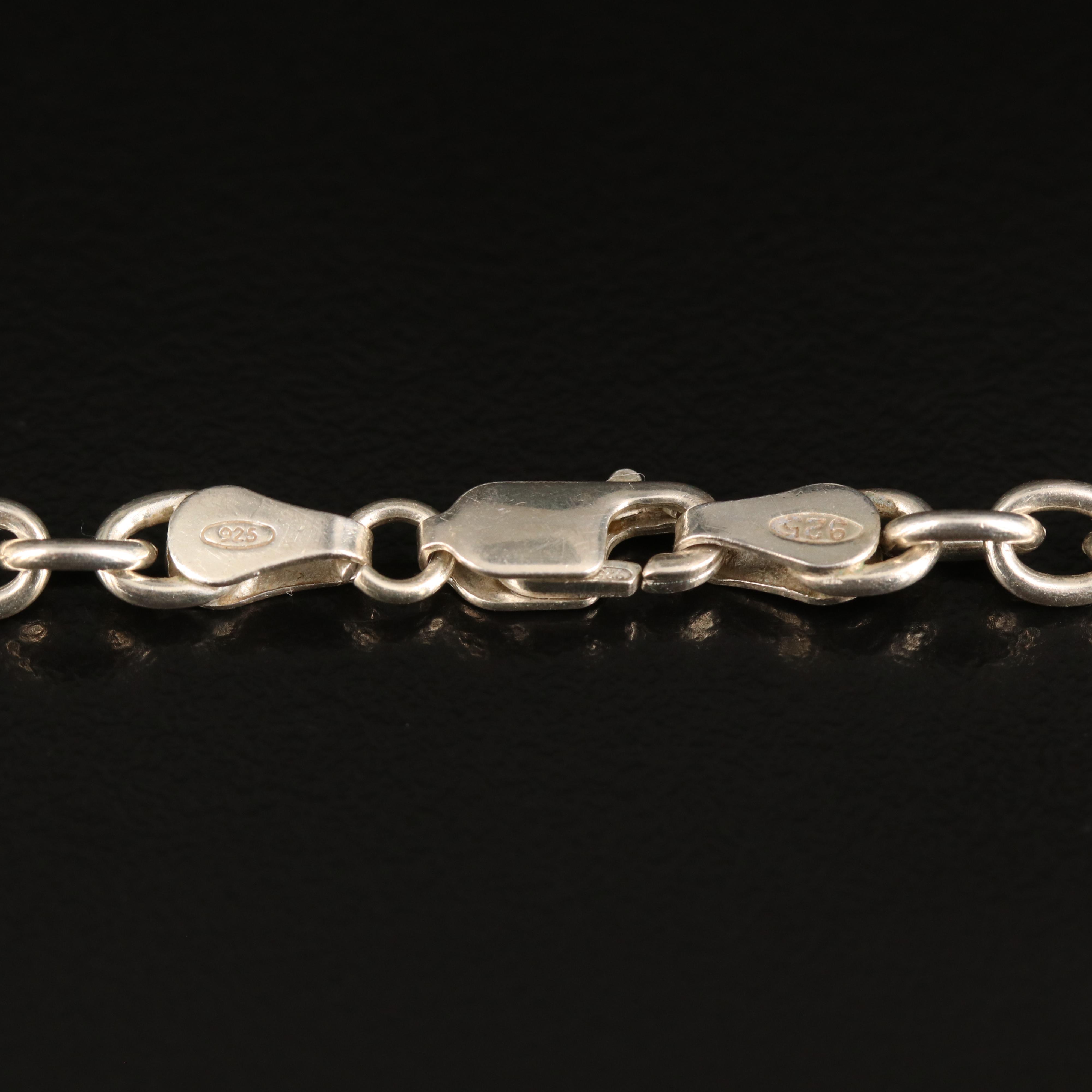 Sterling Cable Chain Necklaces