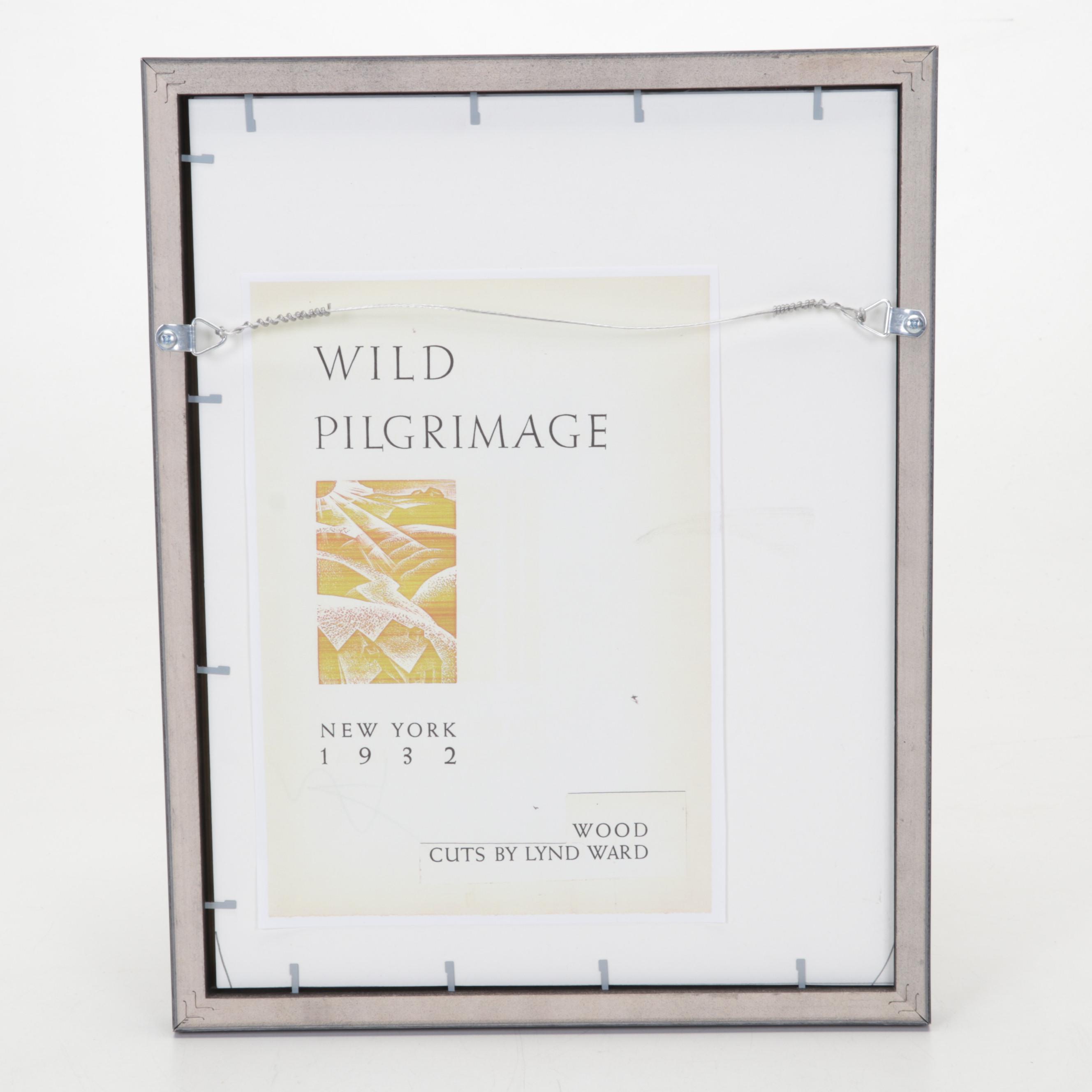 Lynd Ward Art Deco Woodcut From "Wild Pilgrimage," 1932