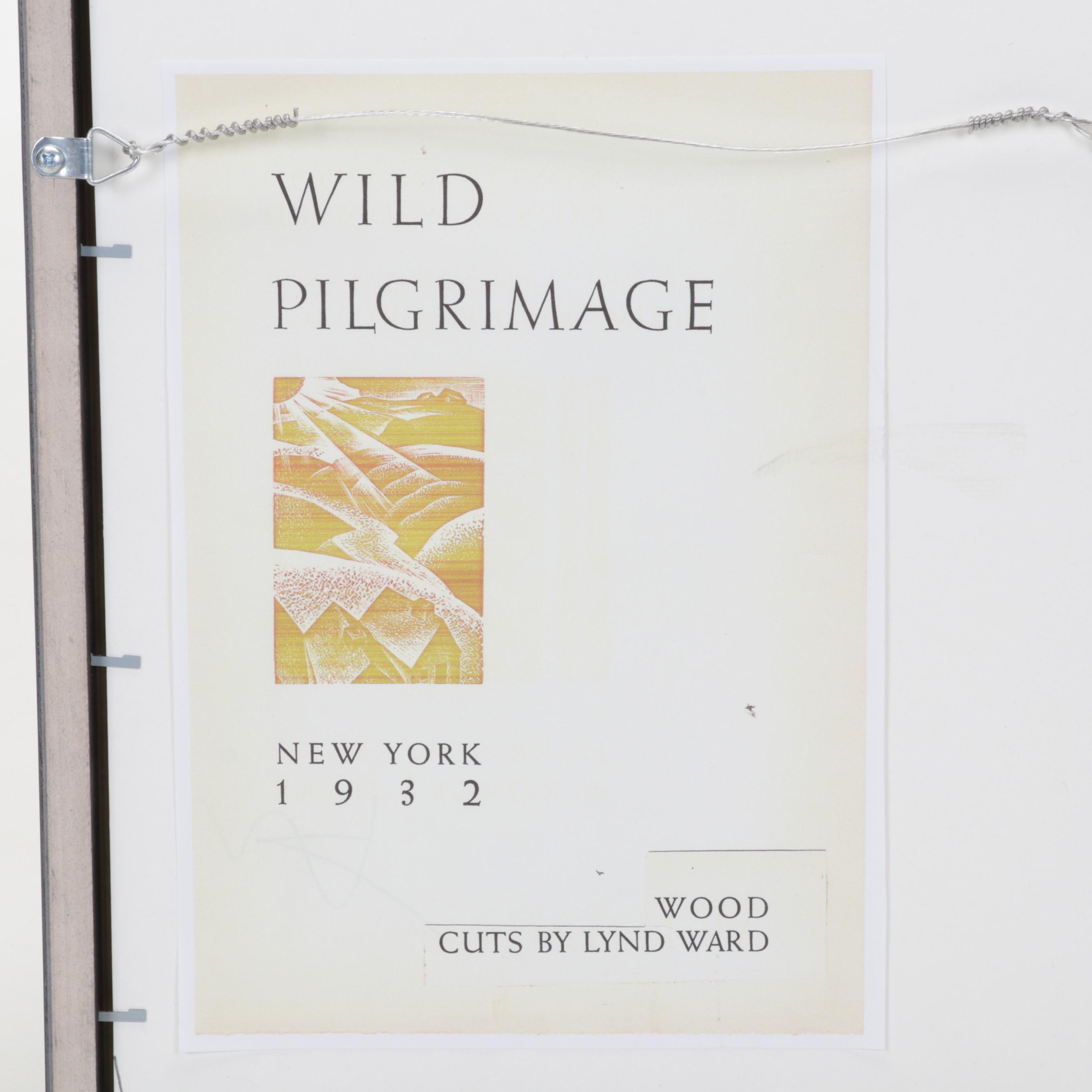 Lynd Ward Art Deco Woodcut From "Wild Pilgrimage," 1932