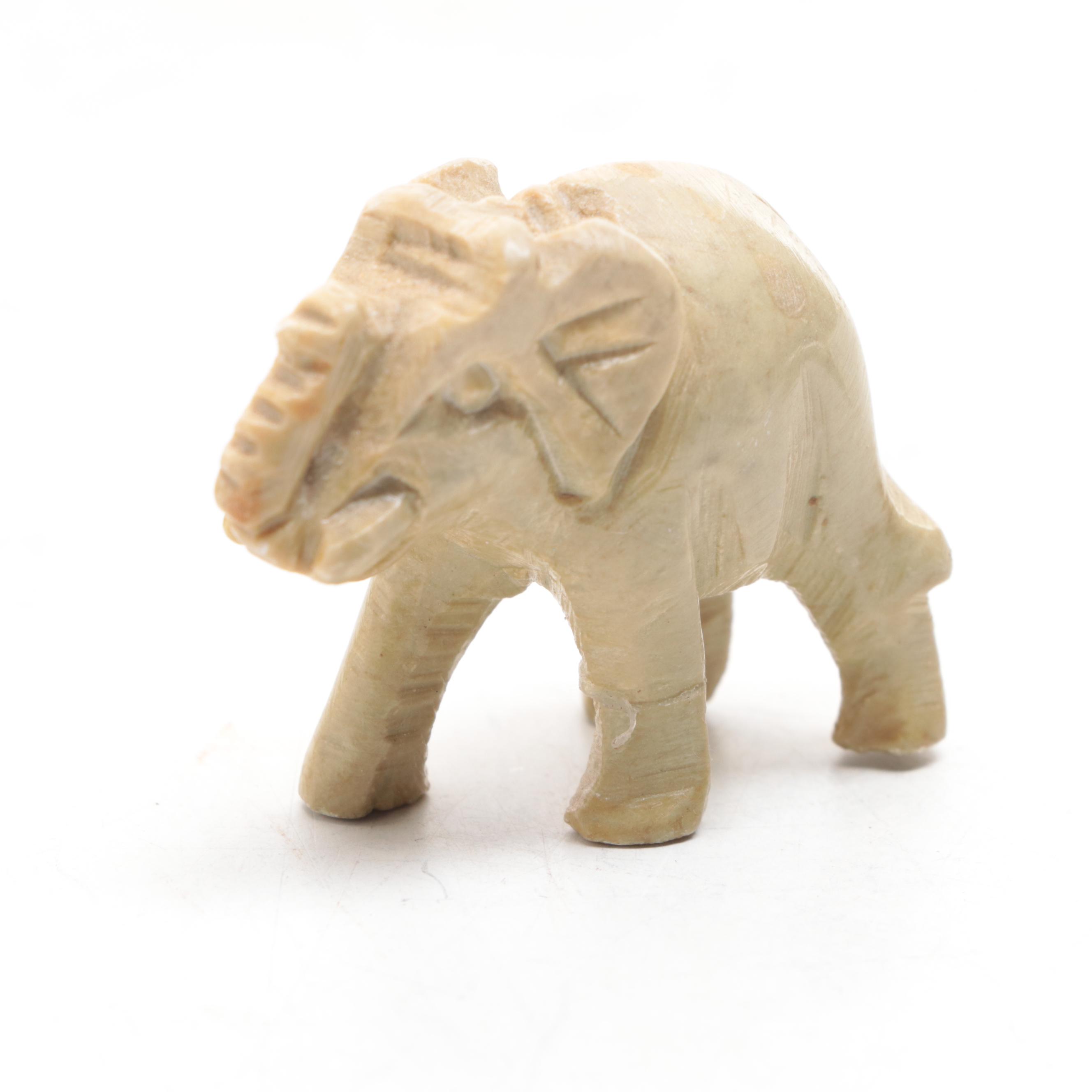 Old Port Brass Works Ducks with Animal Figurines, Mid to Late 20th Century