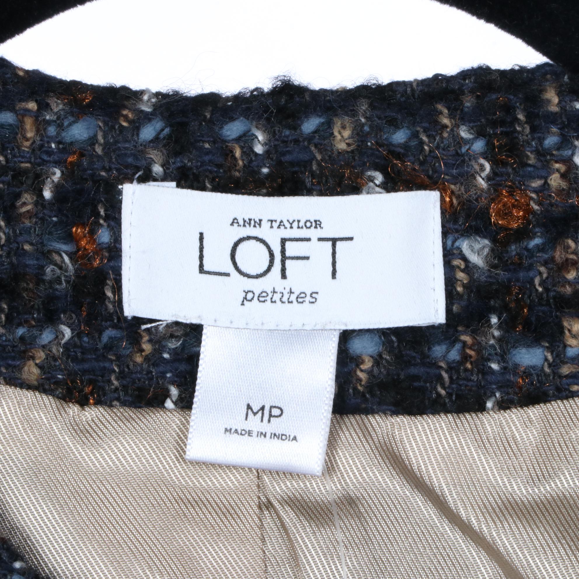 Ann Taylor Loft Tweed Jacket with Lavia, For Love & Lemons Tops and BCBG Dress