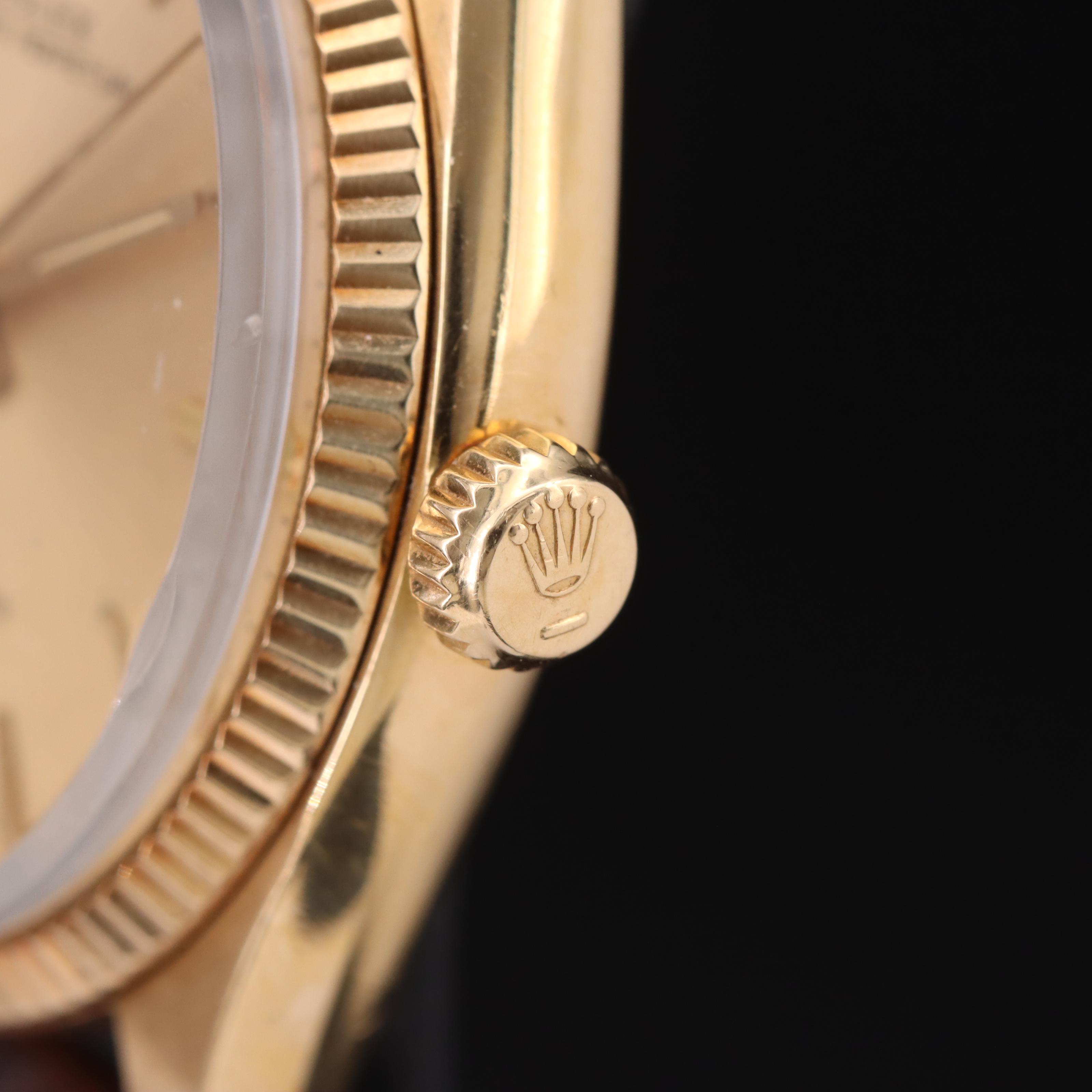 1958 - 59 18K Rolex Oyster Perpetual 34 Watch