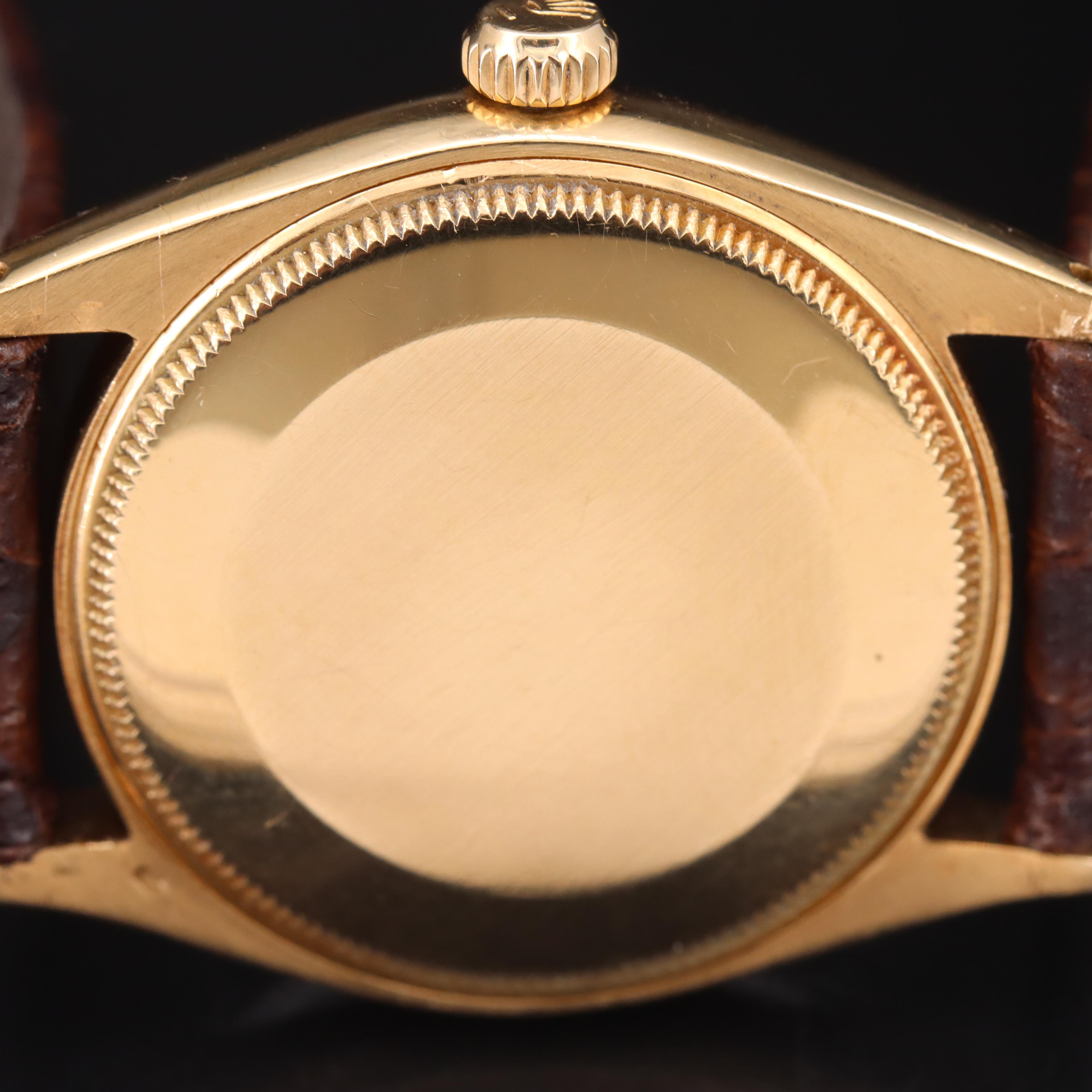 1958 - 59 18K Rolex Oyster Perpetual 34 Watch