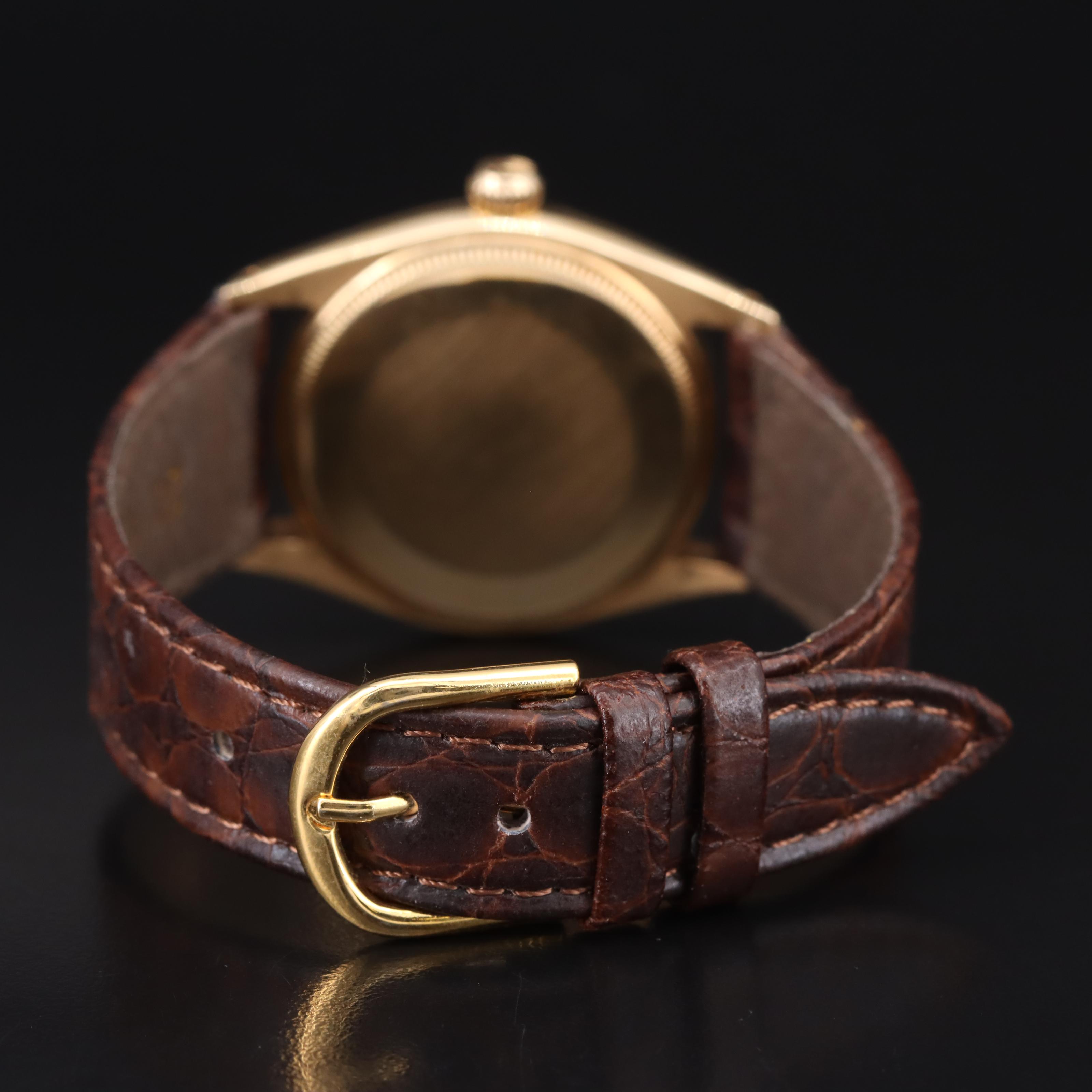 1958 - 59 18K Rolex Oyster Perpetual 34 Watch