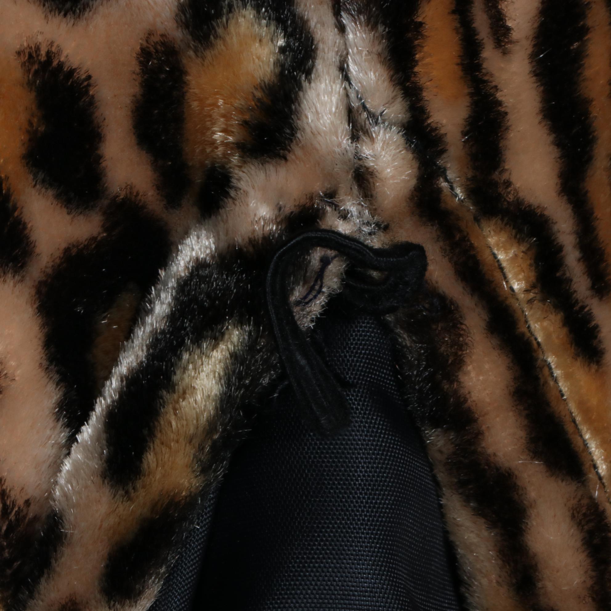 Elliotts and Sherwood Capes in Black and Cheetah Print