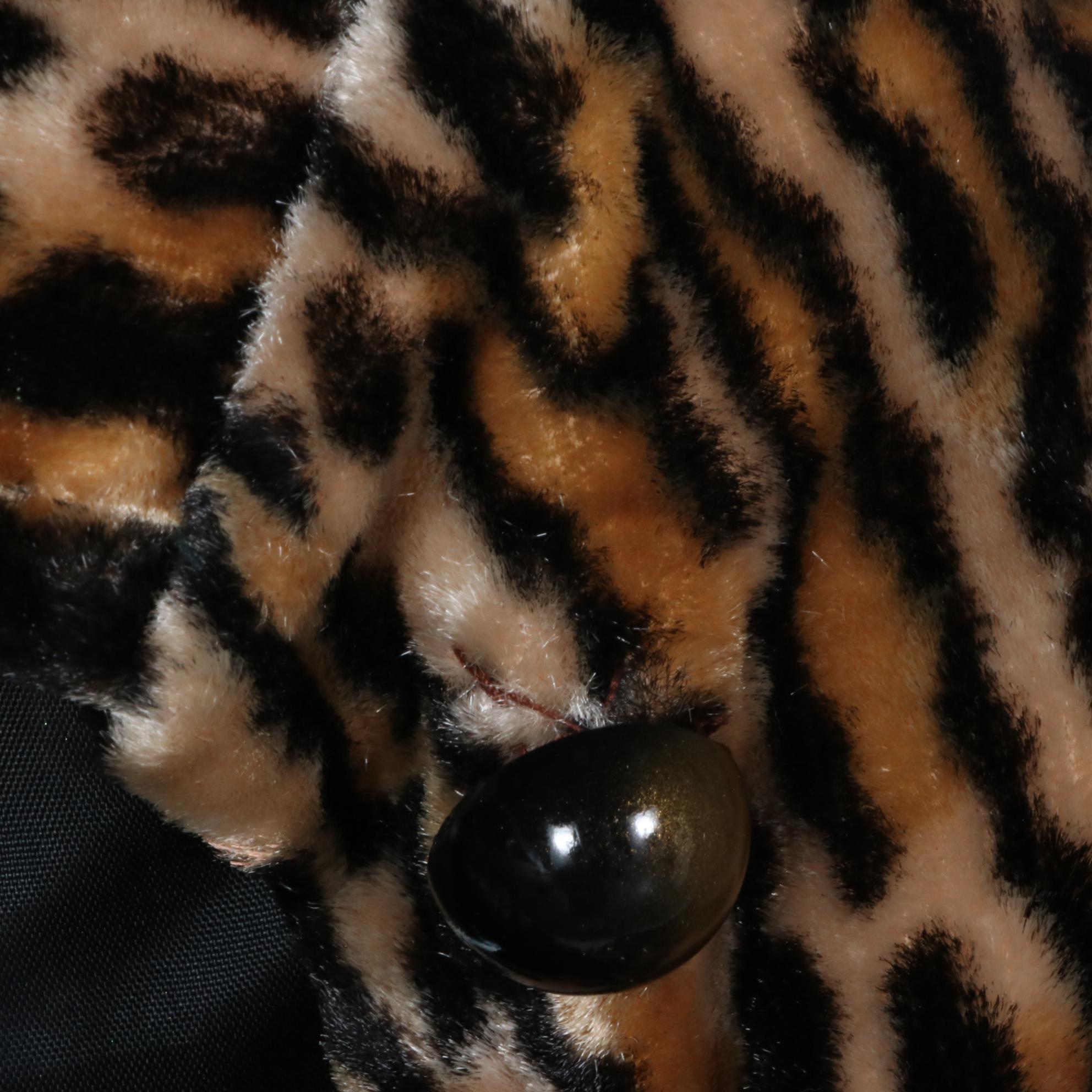 Elliotts and Sherwood Capes in Black and Cheetah Print