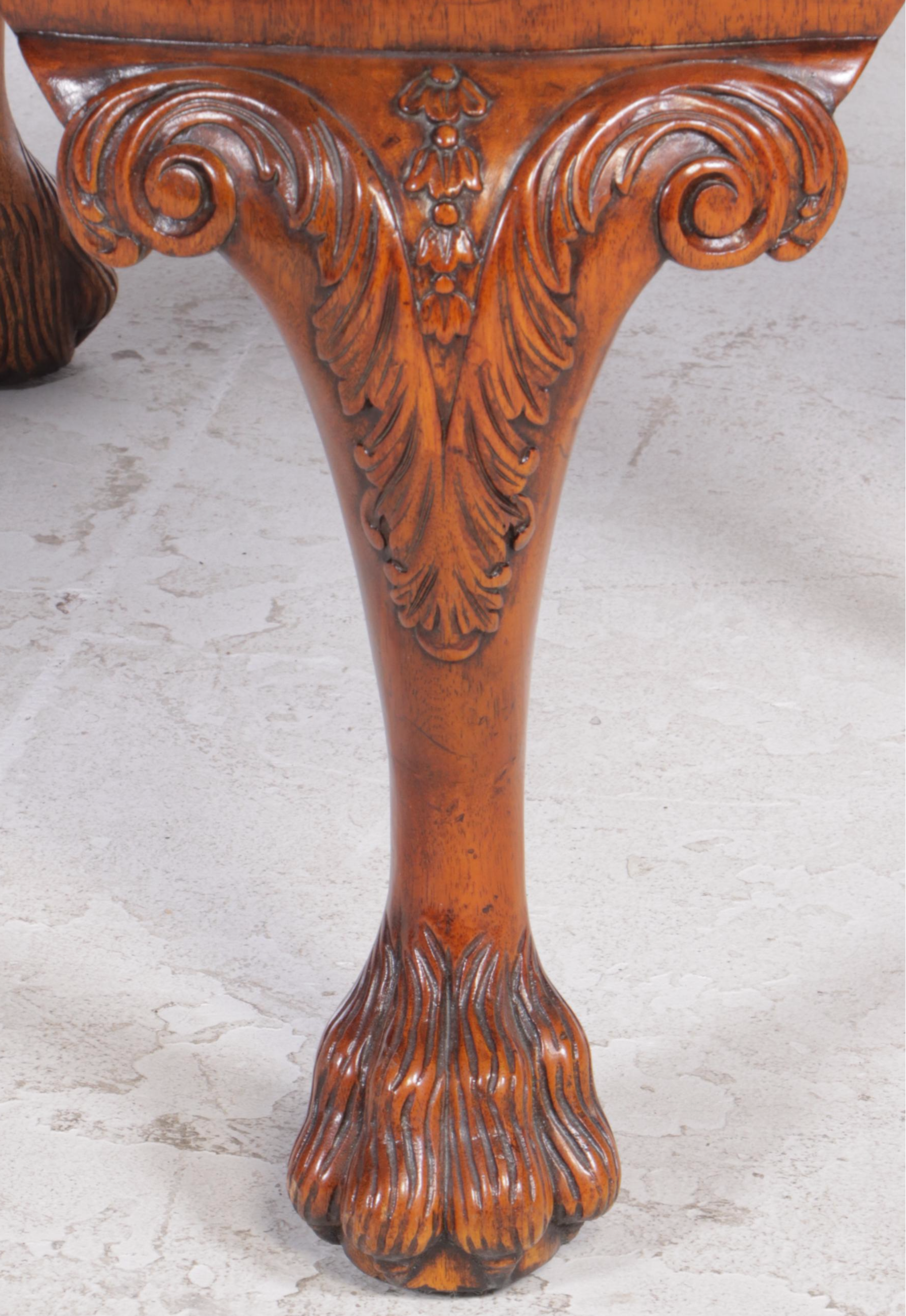 Maitland-Smith Brass-Mounted Mahogany and Leather-Clad Butler's Tray Table