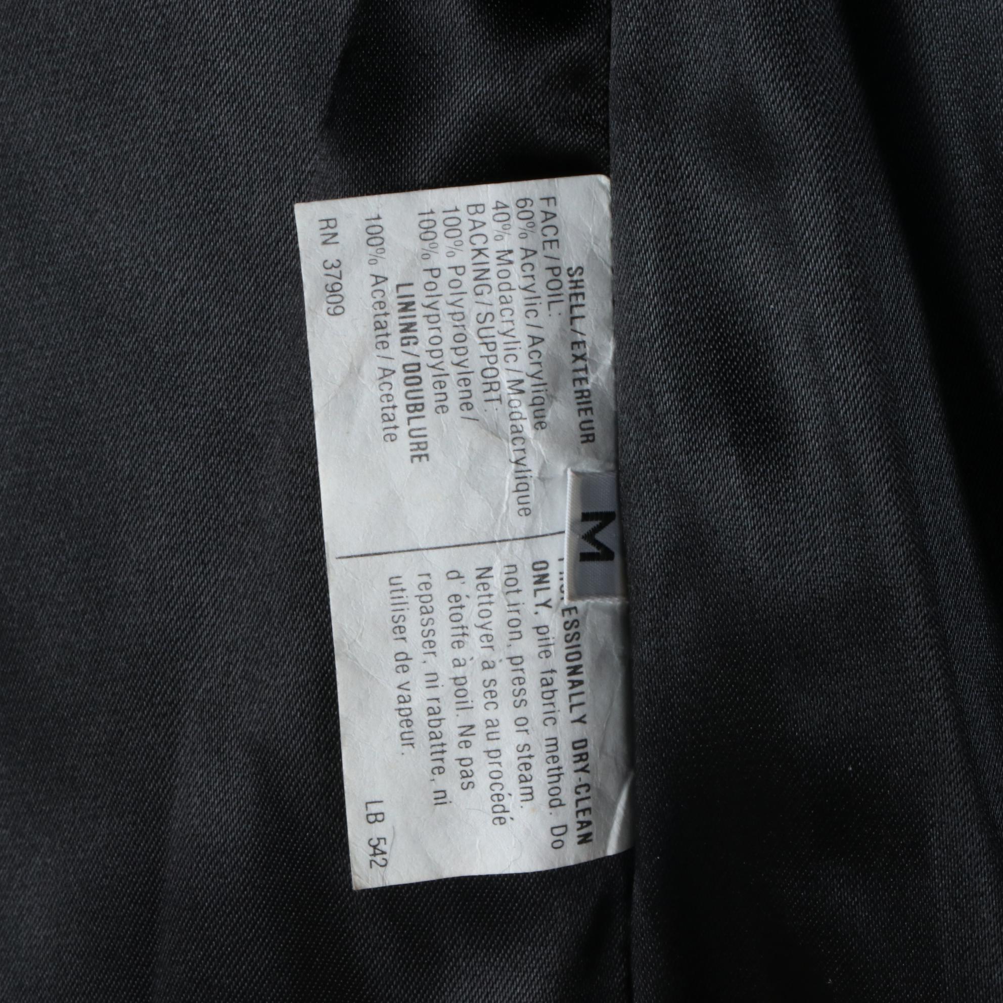 Olympia and Monterey Mills Faux Fur Synthetic Pile Coats