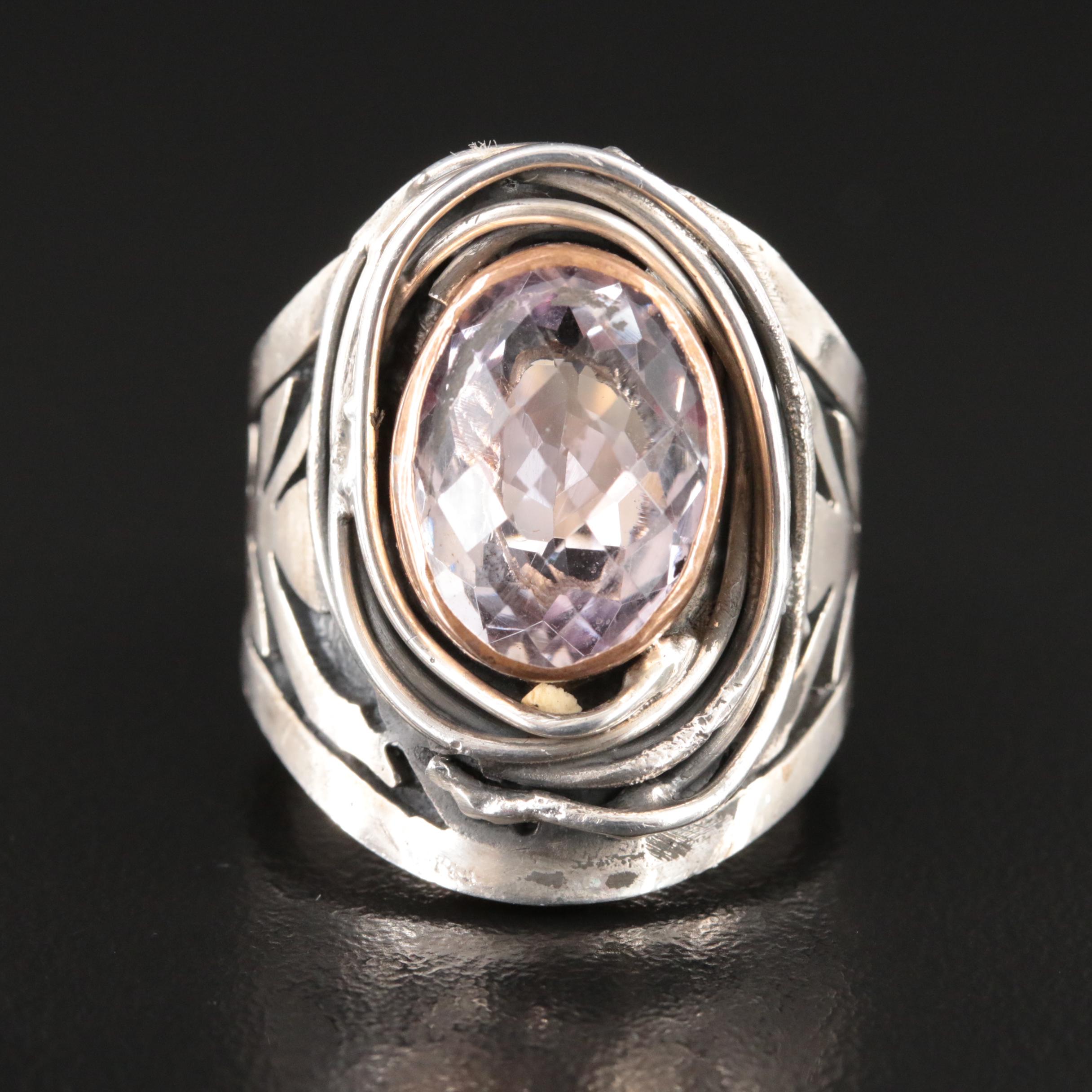Sterling Amethyst Ring
