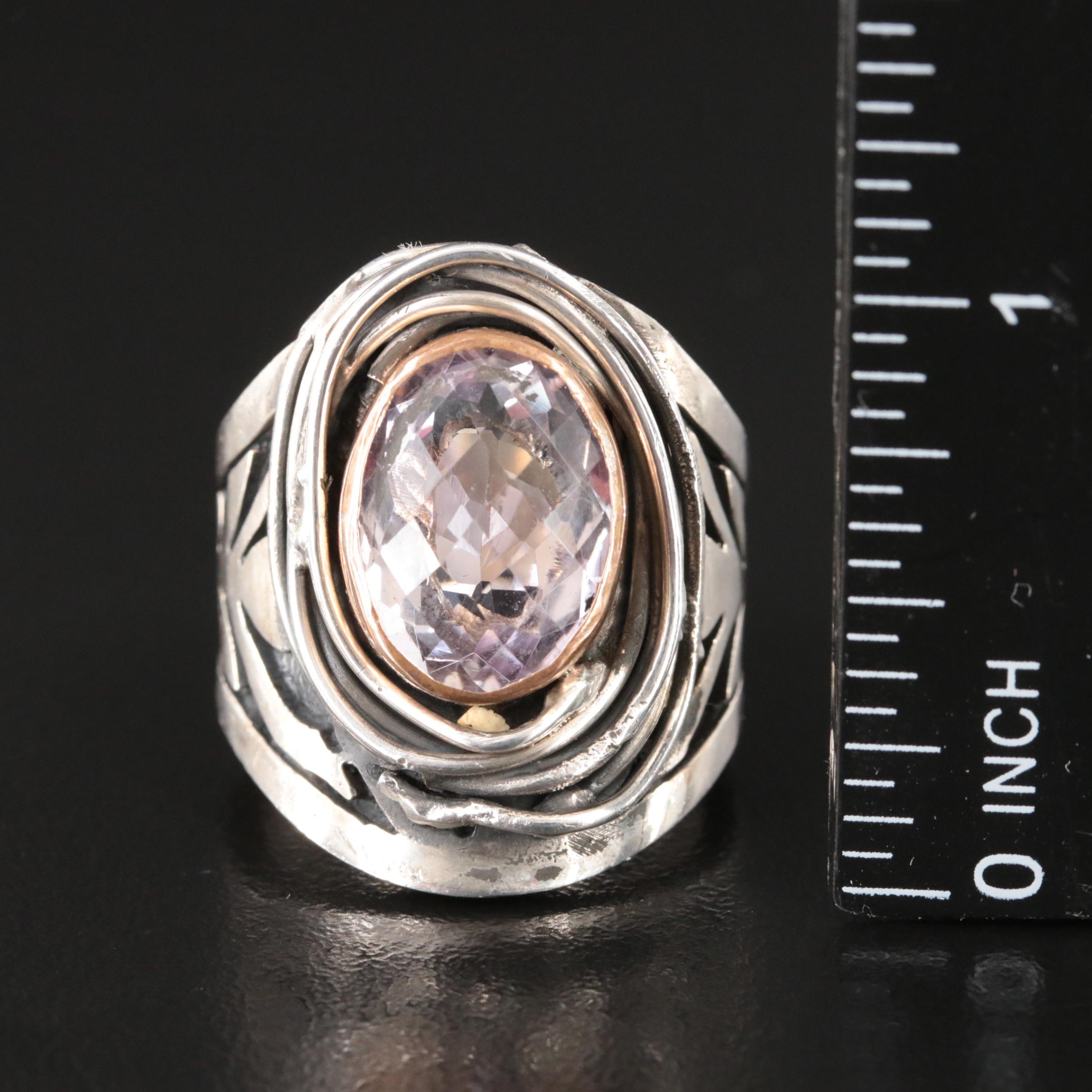 Sterling Amethyst Ring