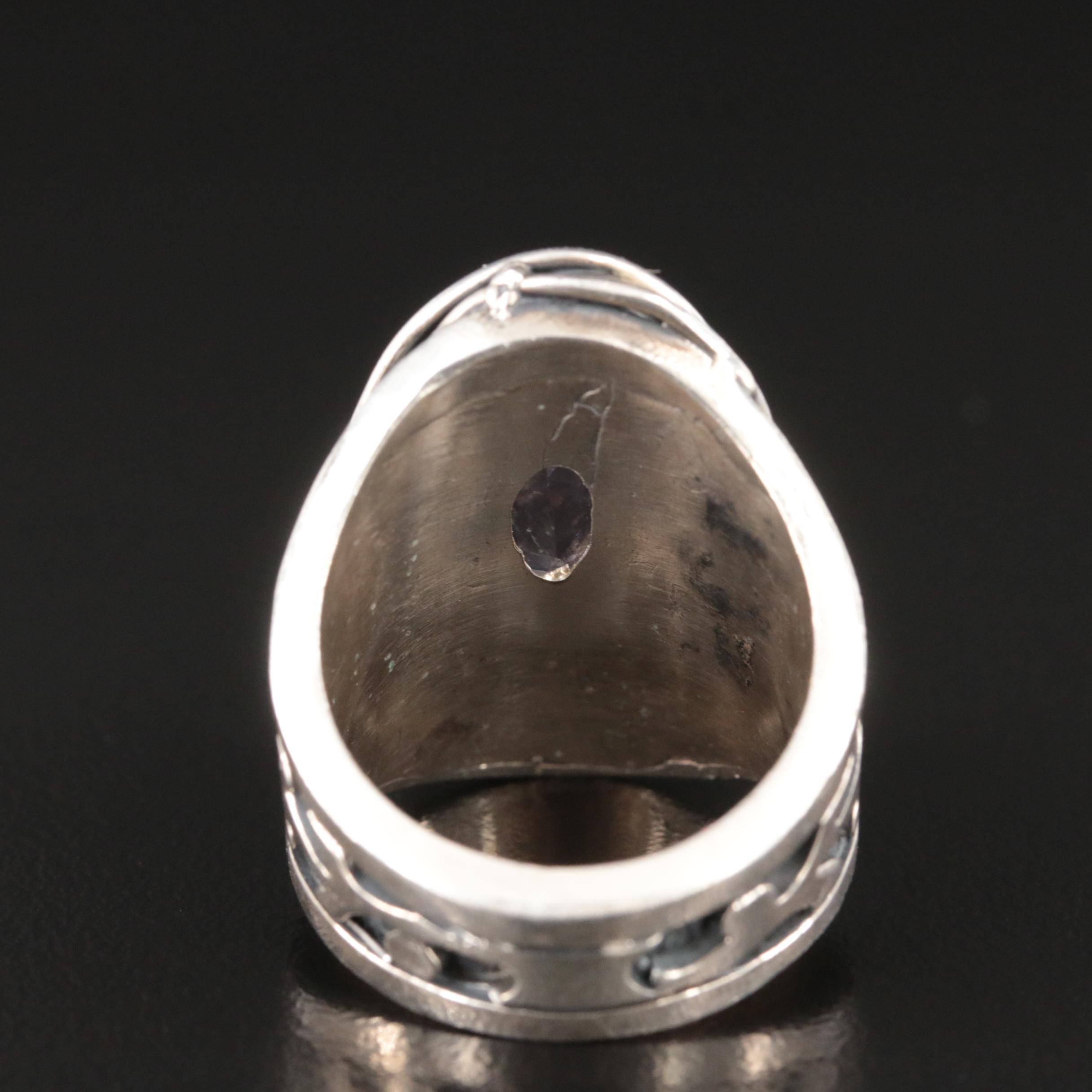 Sterling Amethyst Ring