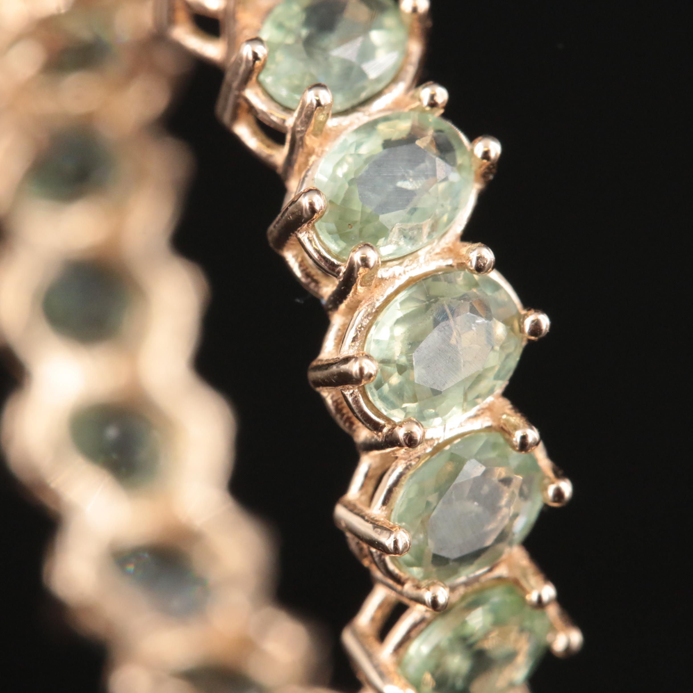 14K Alexandrite Eternity Band