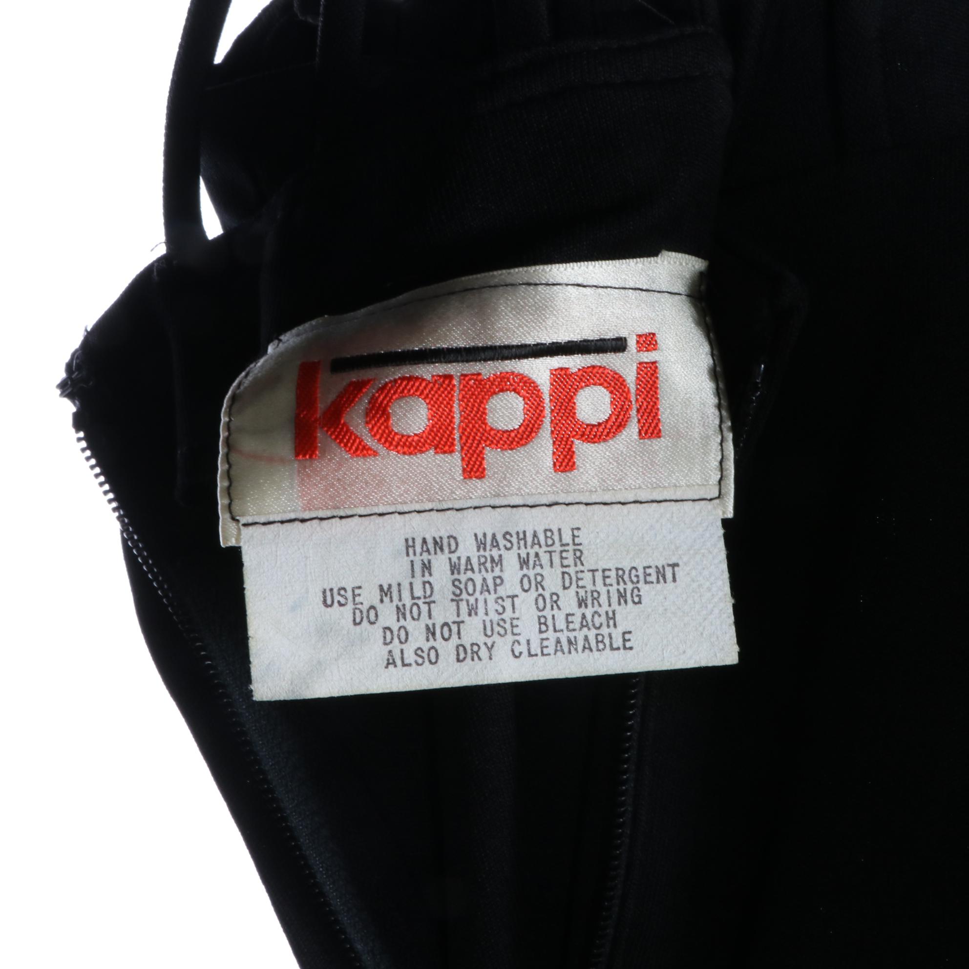 Mary L. Couture Cowl Neck Dress and Kappi Caged Halter Maxi Dress in Jersey Knit