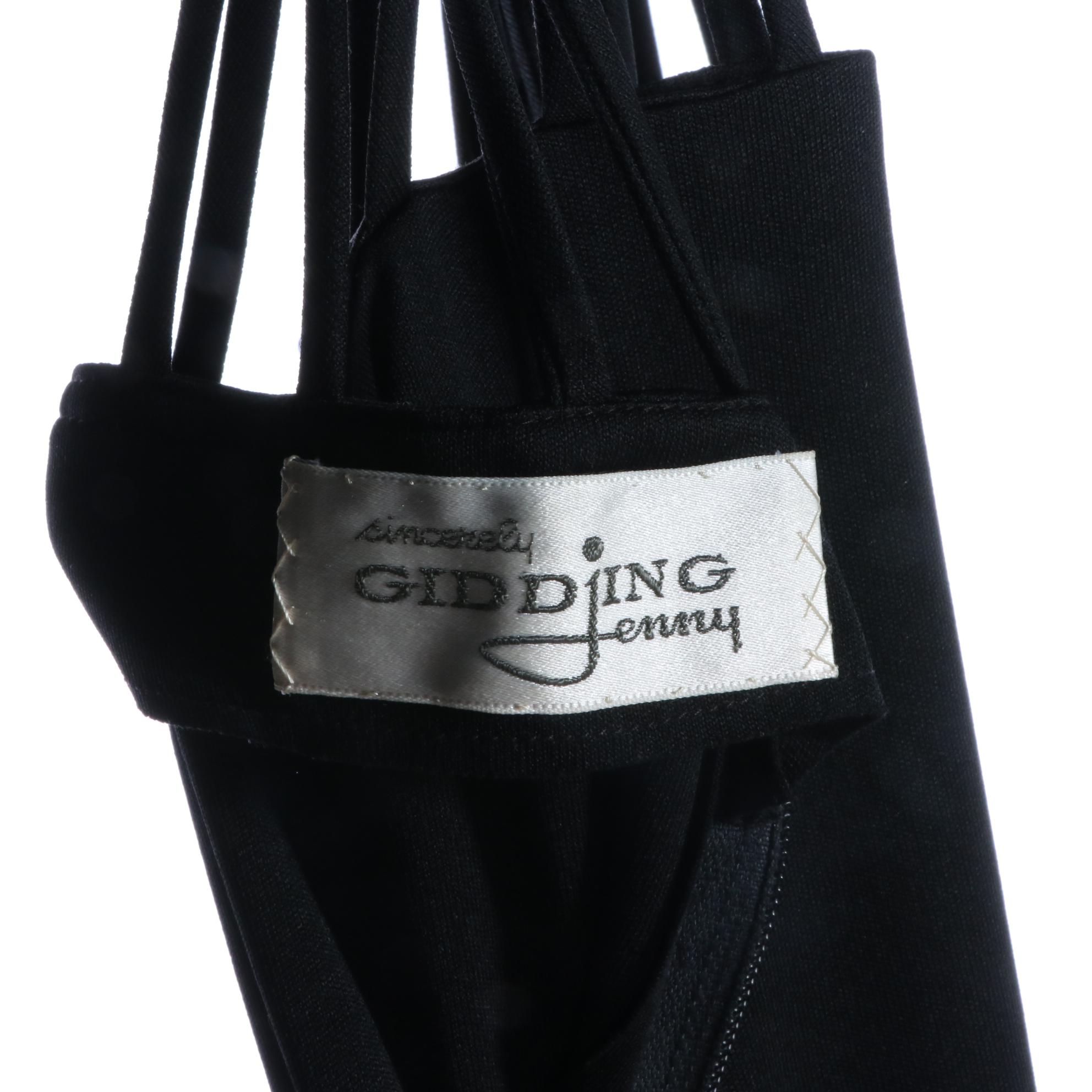 Mary L. Couture Cowl Neck Dress and Kappi Caged Halter Maxi Dress in Jersey Knit