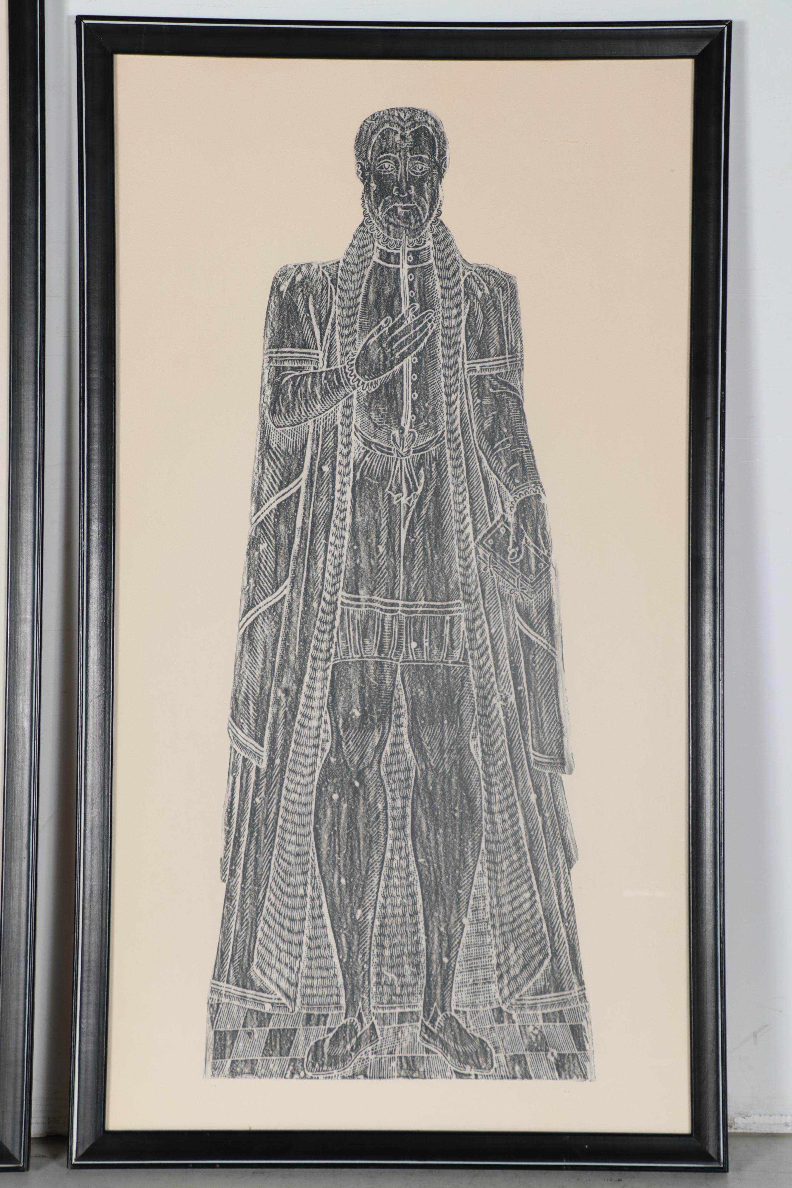 Medieval Brass Tomb Rubbings