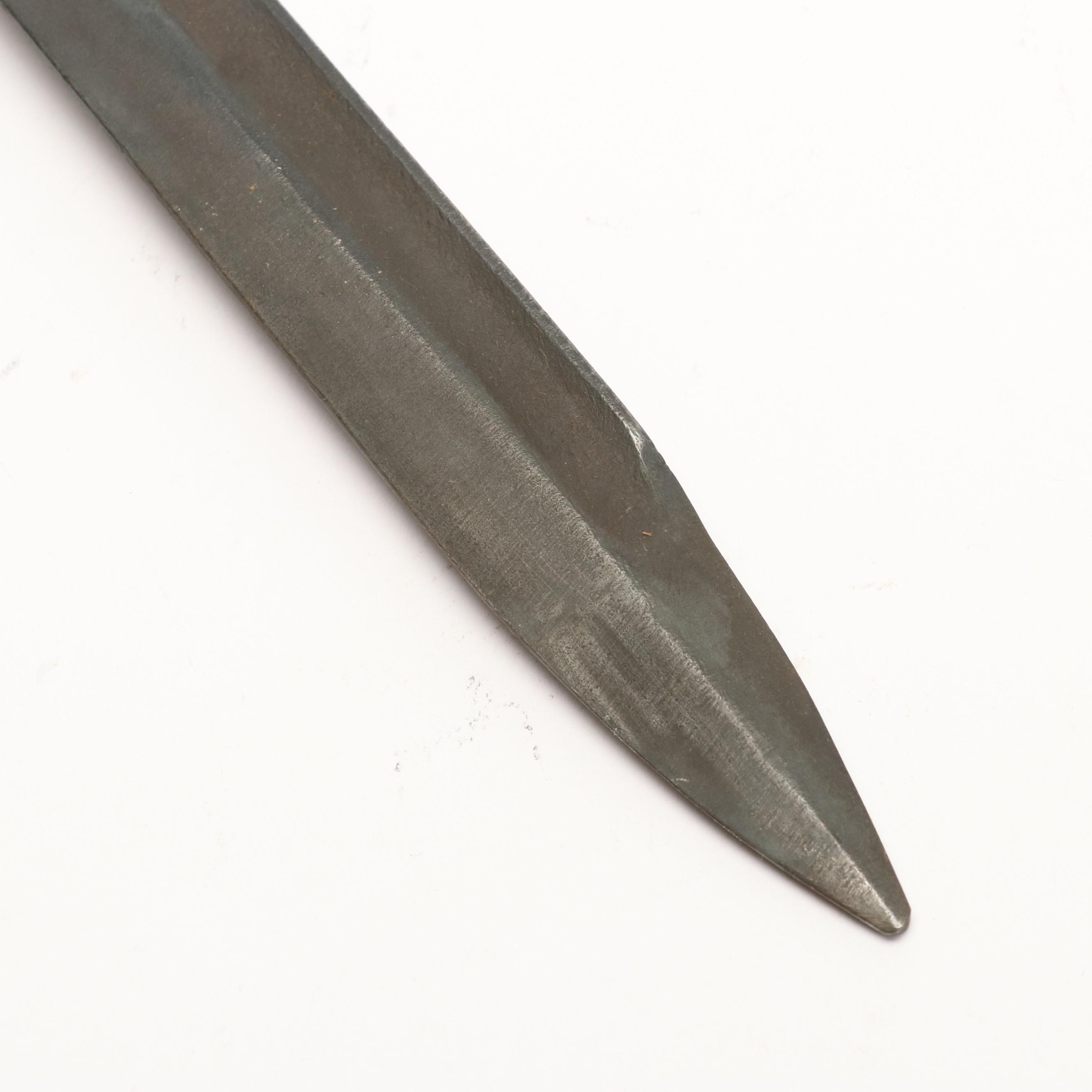 Group of Five Various Bayonets with Sheaths Including Vietnam Era USM8A1