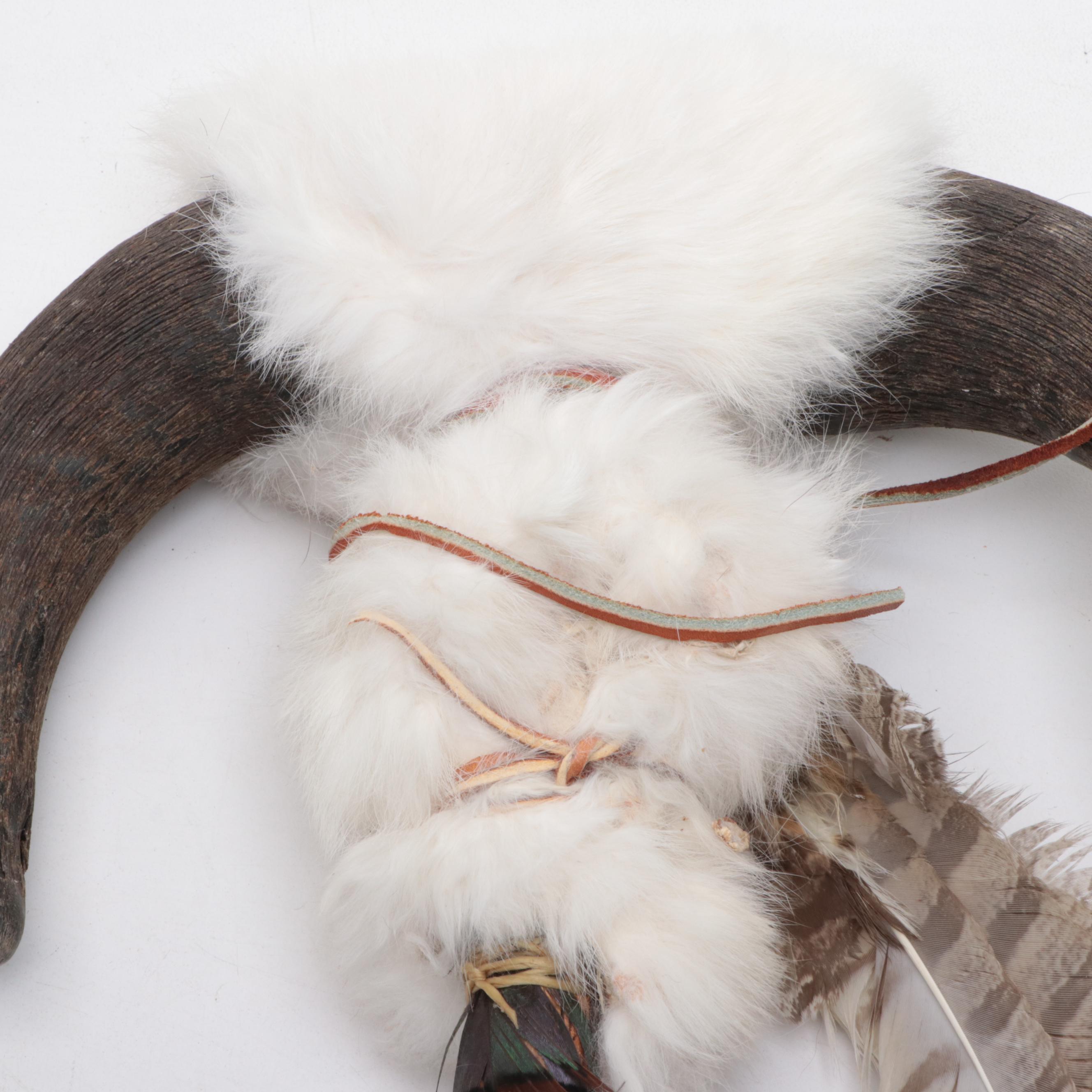 Native American Style Ceremonial Sticks and Club