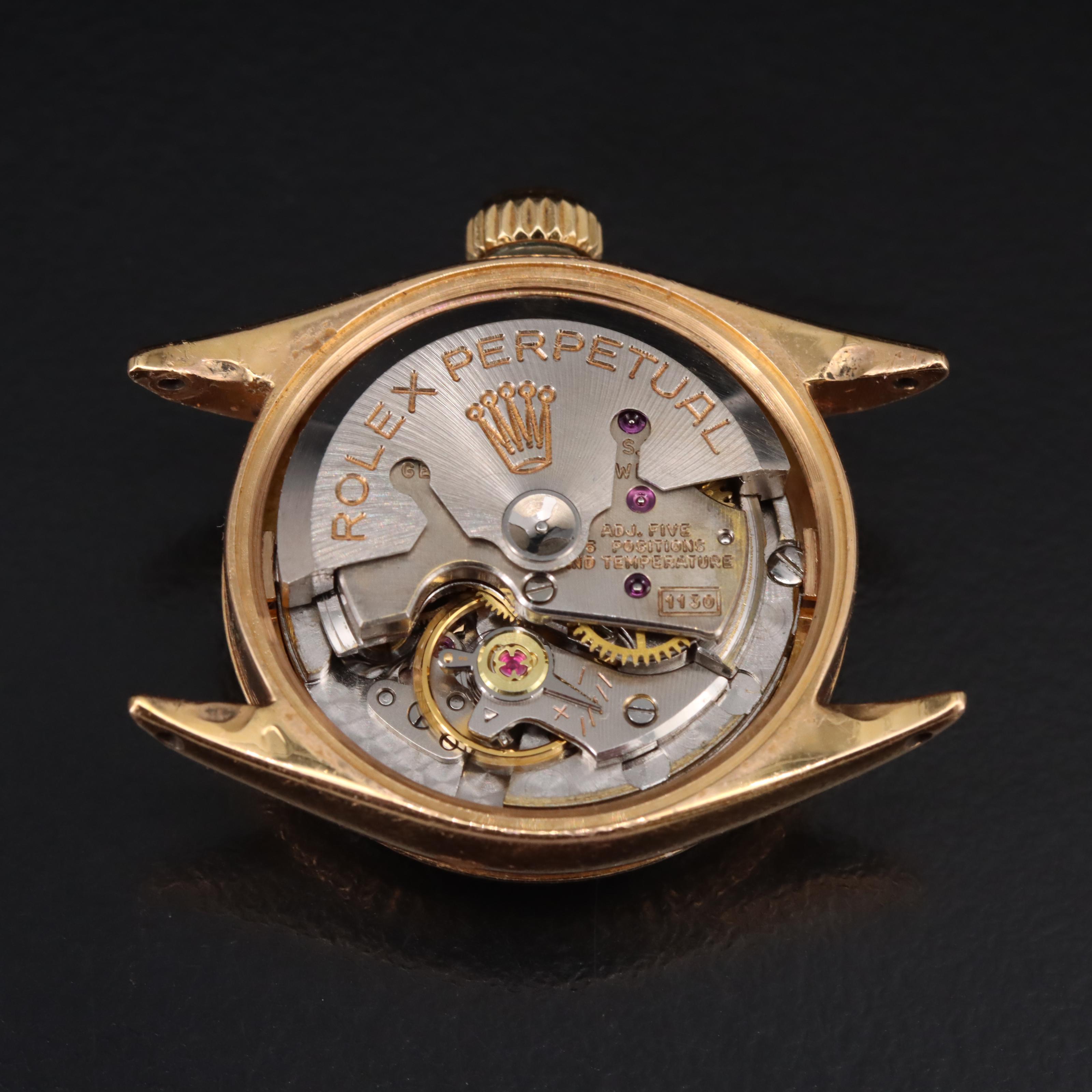 1958 Rolex Oyster Perpetual Diamond Dial Datejust watch