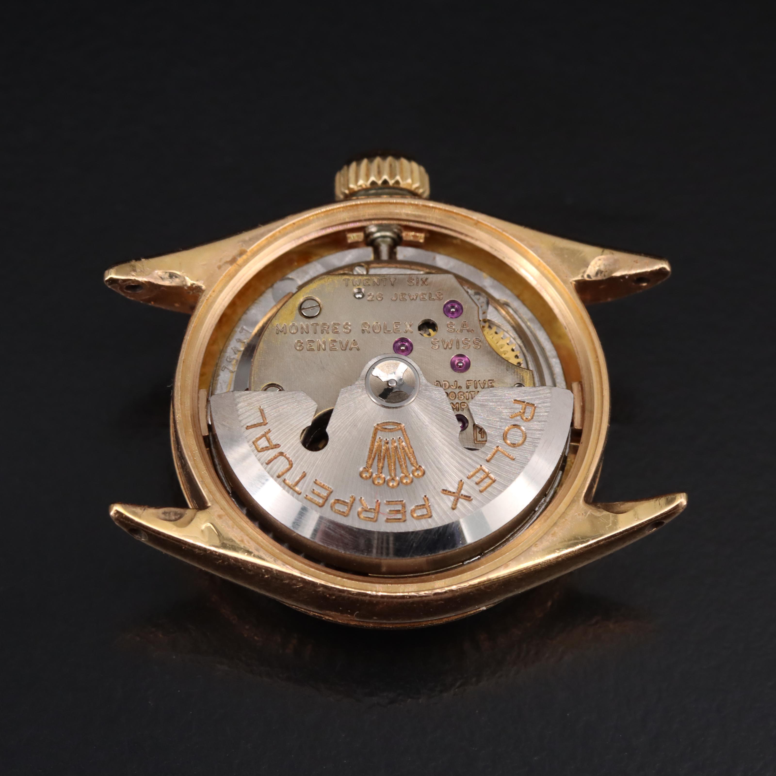 1958 Rolex Oyster Perpetual Diamond Dial Datejust watch