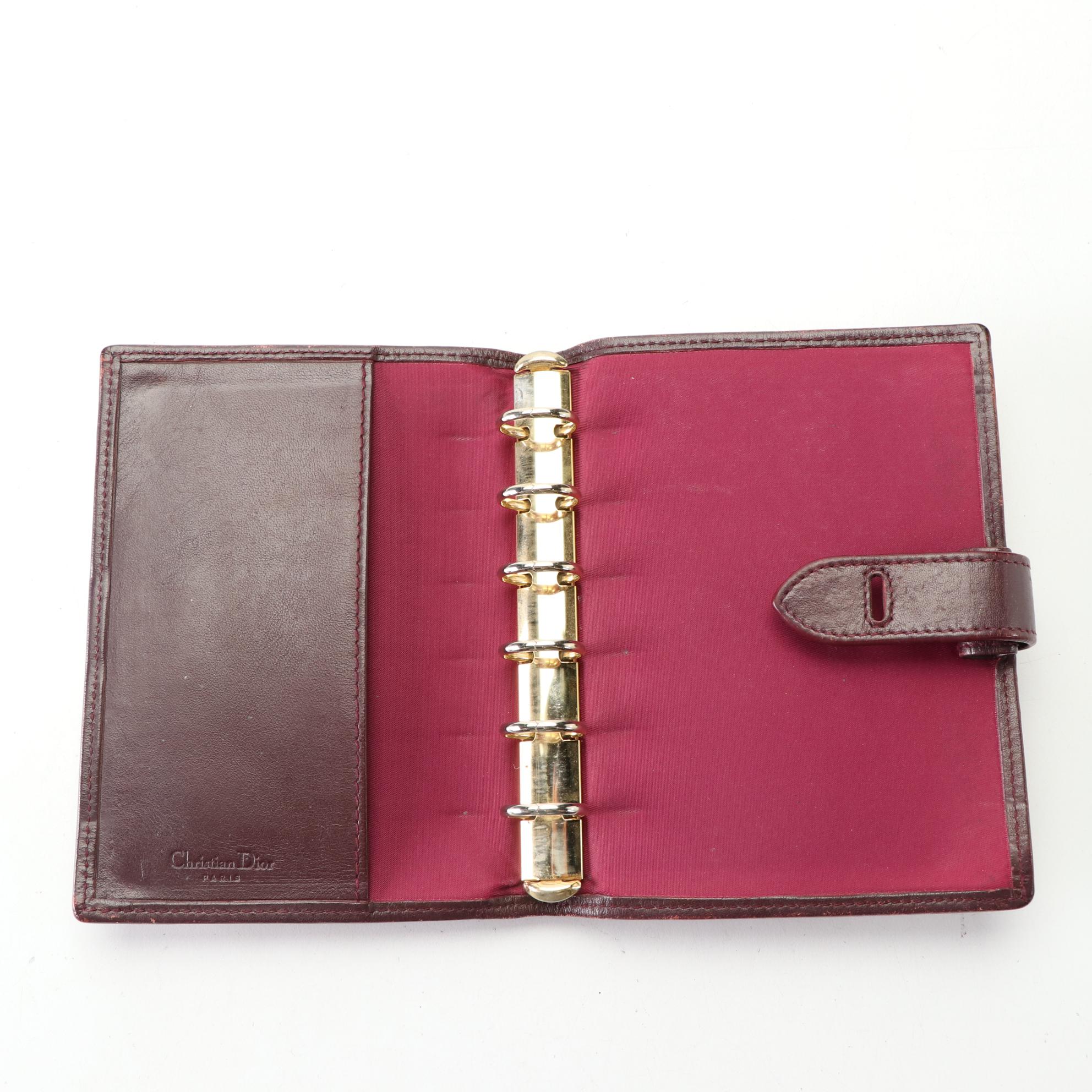 Christian Dior Signature Canvas Agenda Cover