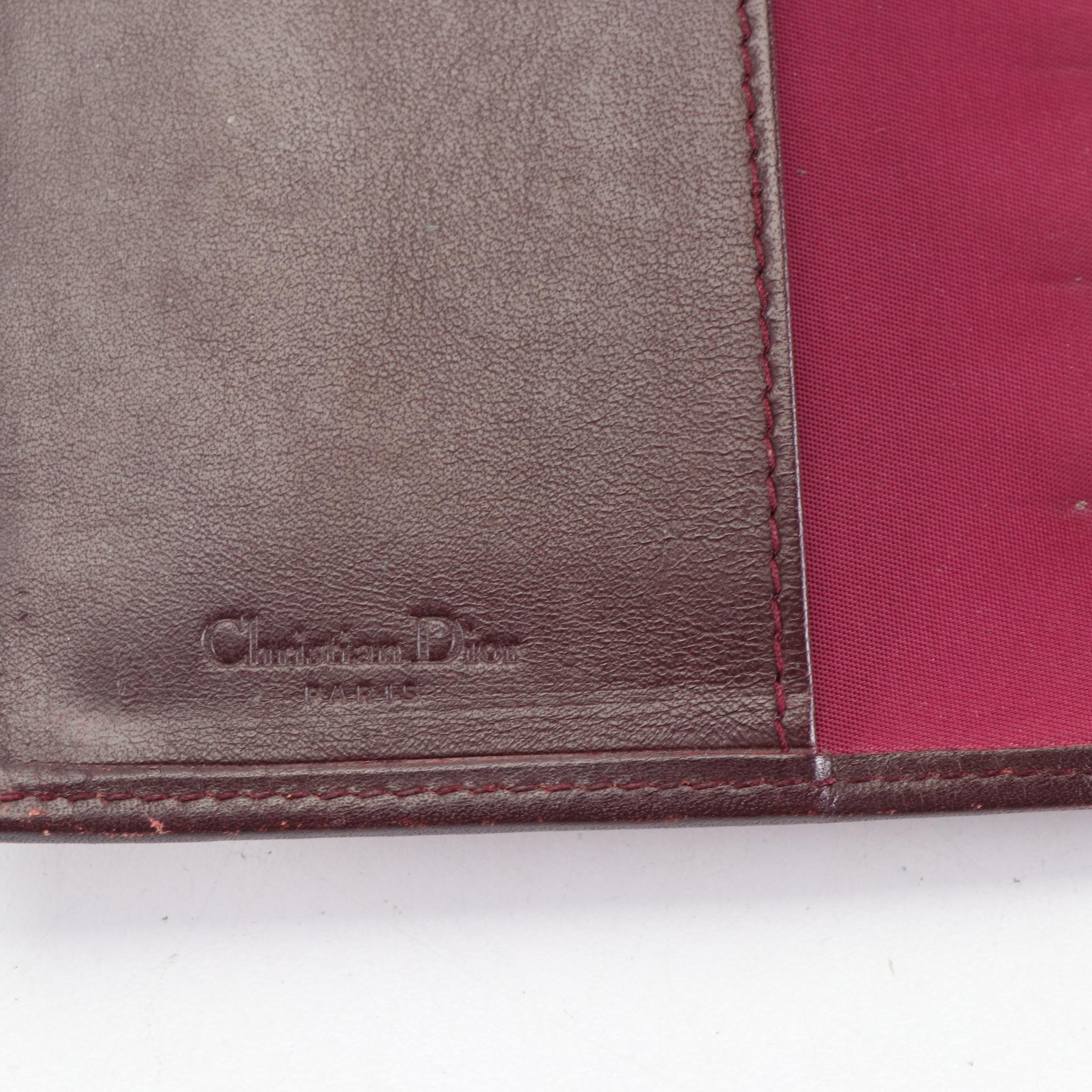 Christian Dior Signature Canvas Agenda Cover