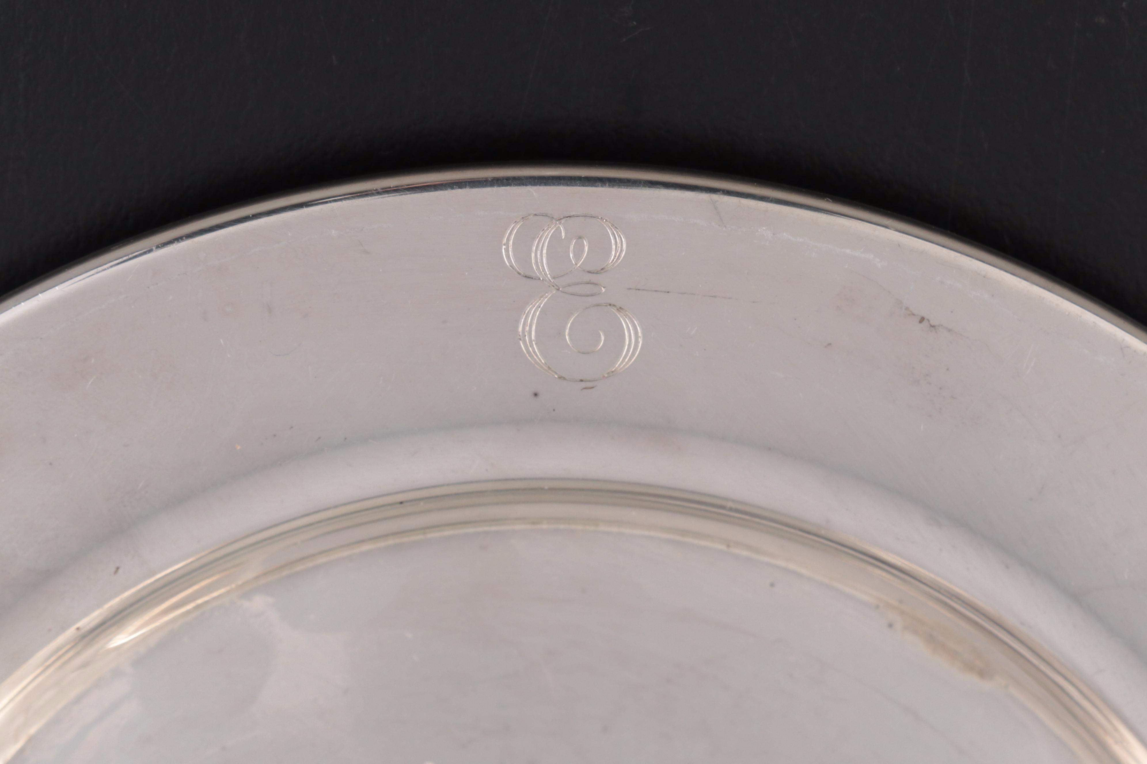 Reed & Barton Paul Revere Bowl with Other Silver Plate Serving Pieces