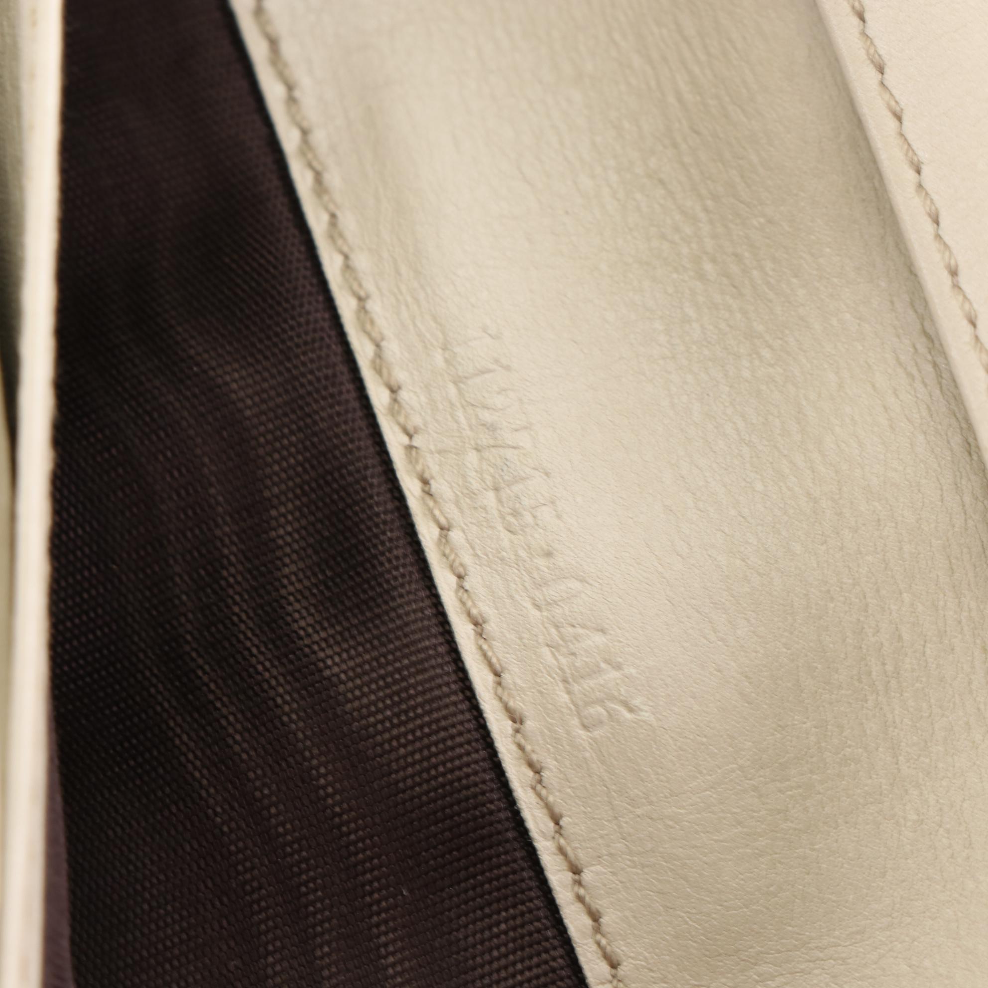 Gucci GG Leather Embossed Long Wallet